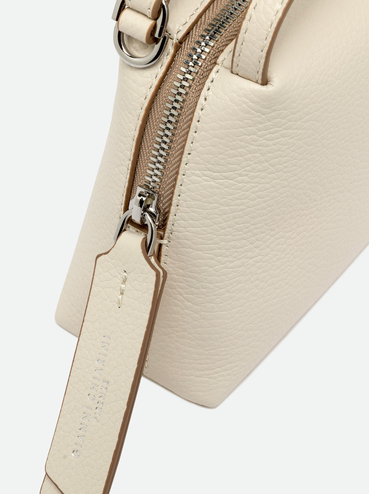 Gianni Chiarini borsa a mano in pelle "Alifa" Bianco BS8145COMM GRN.3890 MARBLE
