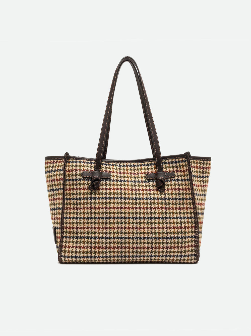 Gianni Chiarini borsa shopping in tessuto e pelle "Marcella" Multicolor BS12479COMM MNSH.13023 VAR-BEI