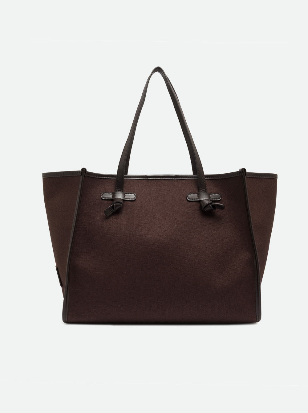Gianni Chiarini borsa shopping in tessuto e pelle "Marcella" Marrone BS6850COMMCNV-SE.14641 ESPRESS
