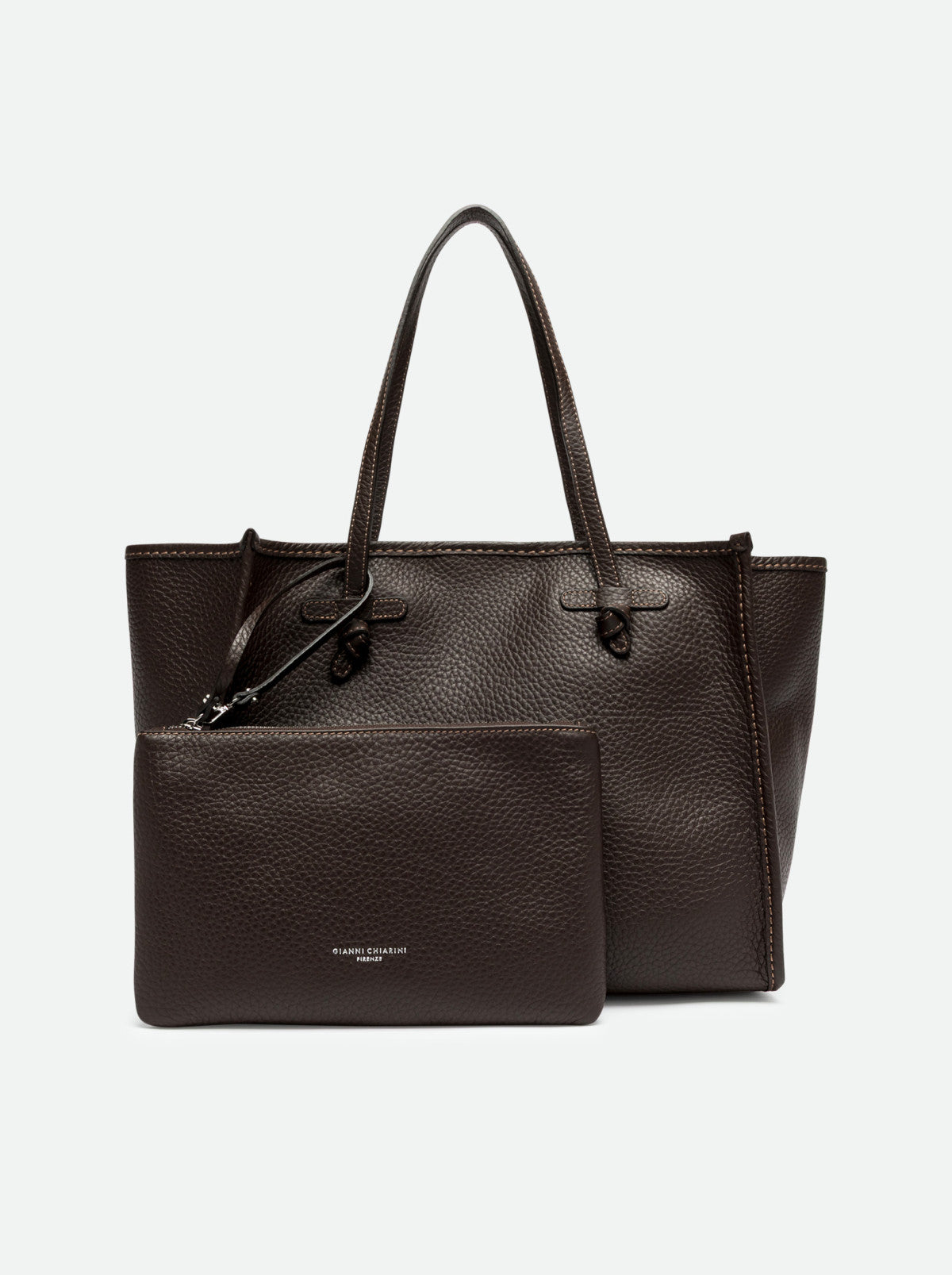 Gianni Chiarini borsa shopping in pelle "Marcella" Marrone BS9330BBLTU.14683 ESPRESSO-MC