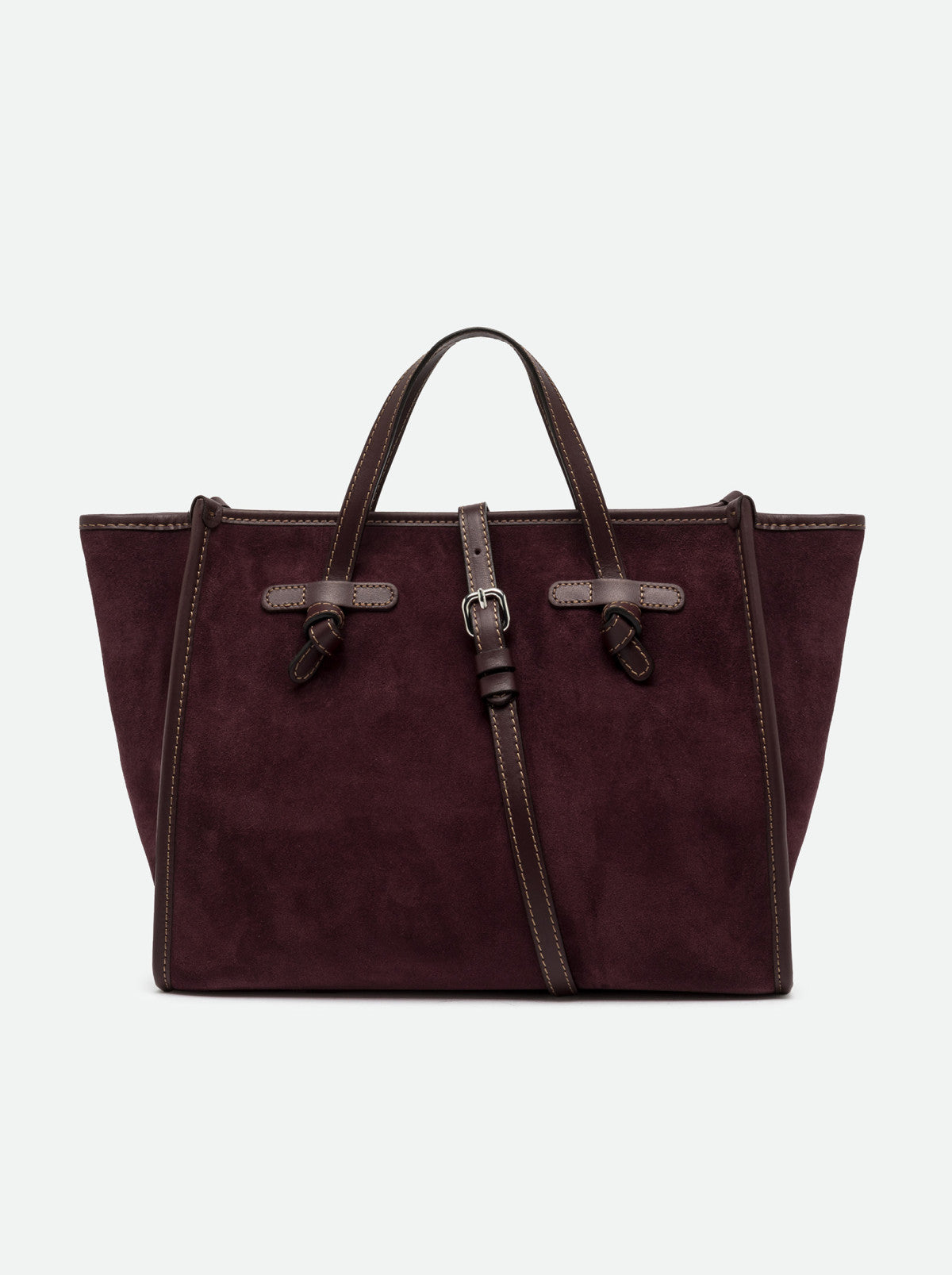 Gianni Chiarini borsa a mano in camoscio "Miss Marcella 32" Bordeaux BS9762CM-PL.7580 AMARONE