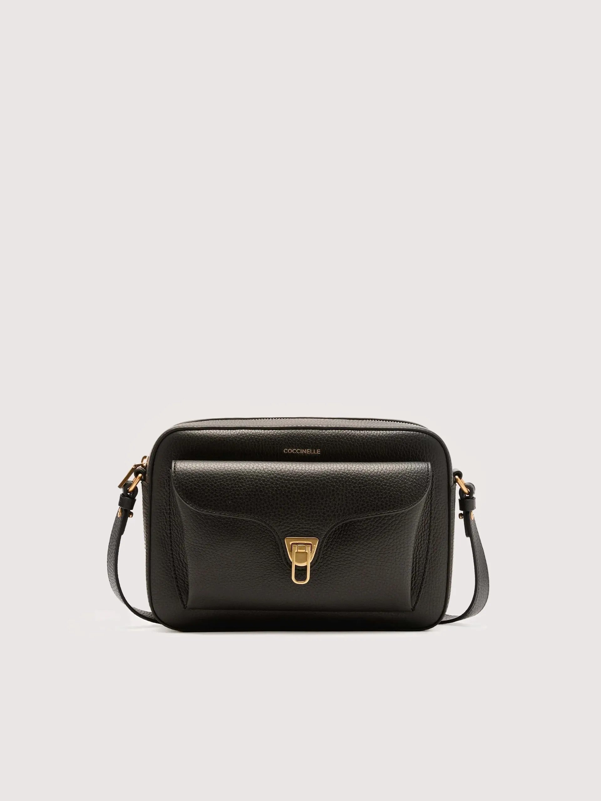 Coccinelle borsa a tracolla in pelle "Beat Soft" Nero E1MF6150601.001 NOIR