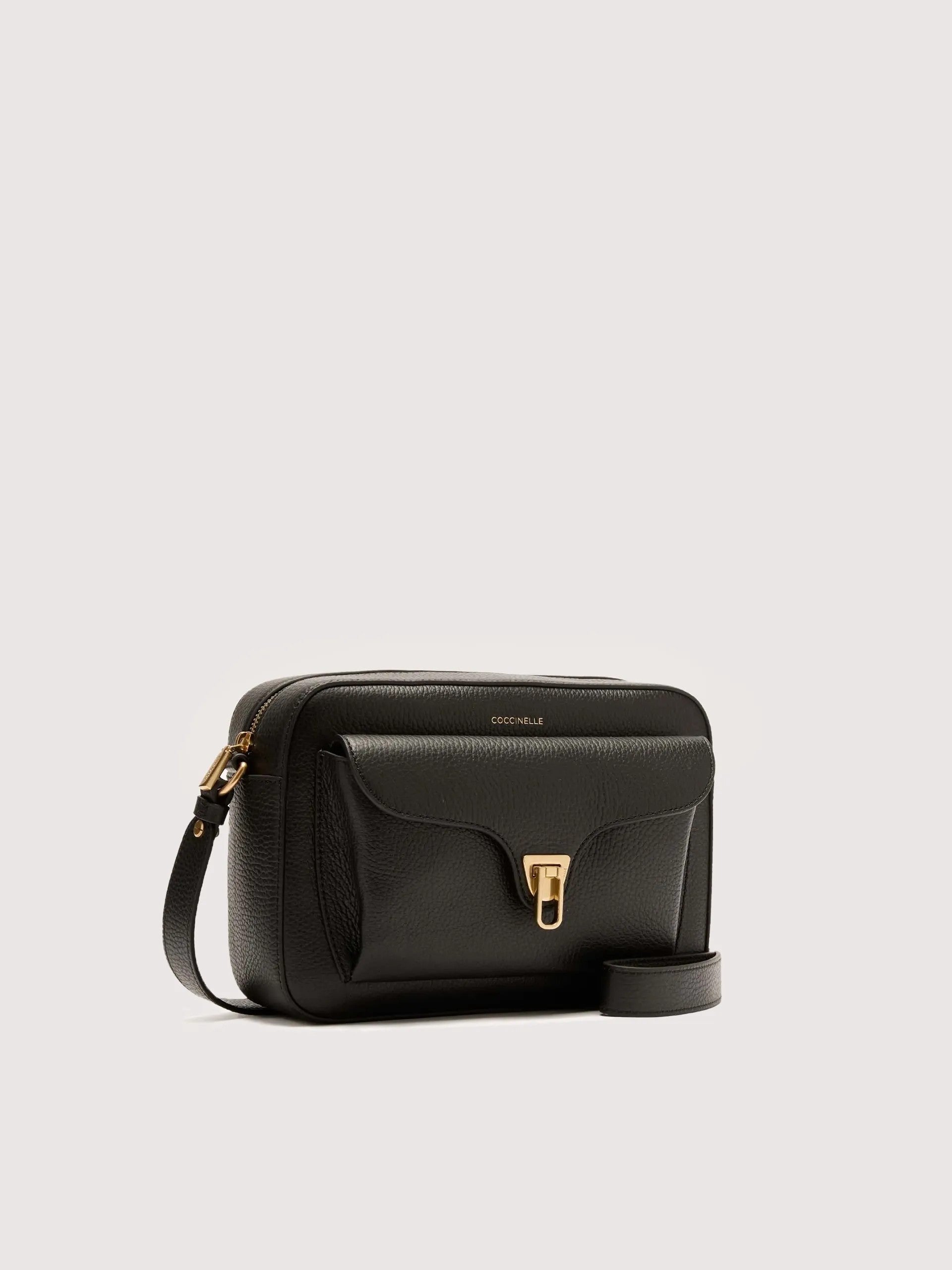 Coccinelle borsa a tracolla in pelle "Beat Soft" Nero E1MF6150601.001 NOIR