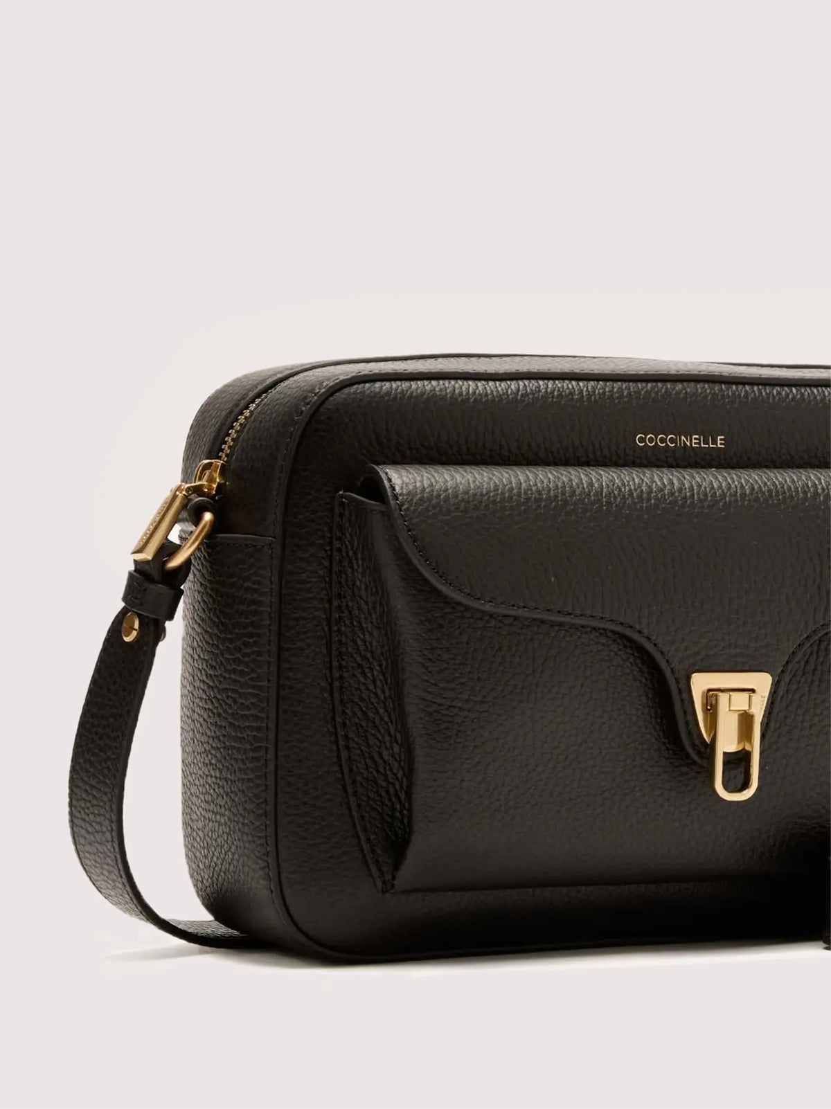 Coccinelle borsa a tracolla in pelle "Beat Soft" Nero E1MF6150601.001 NOIR