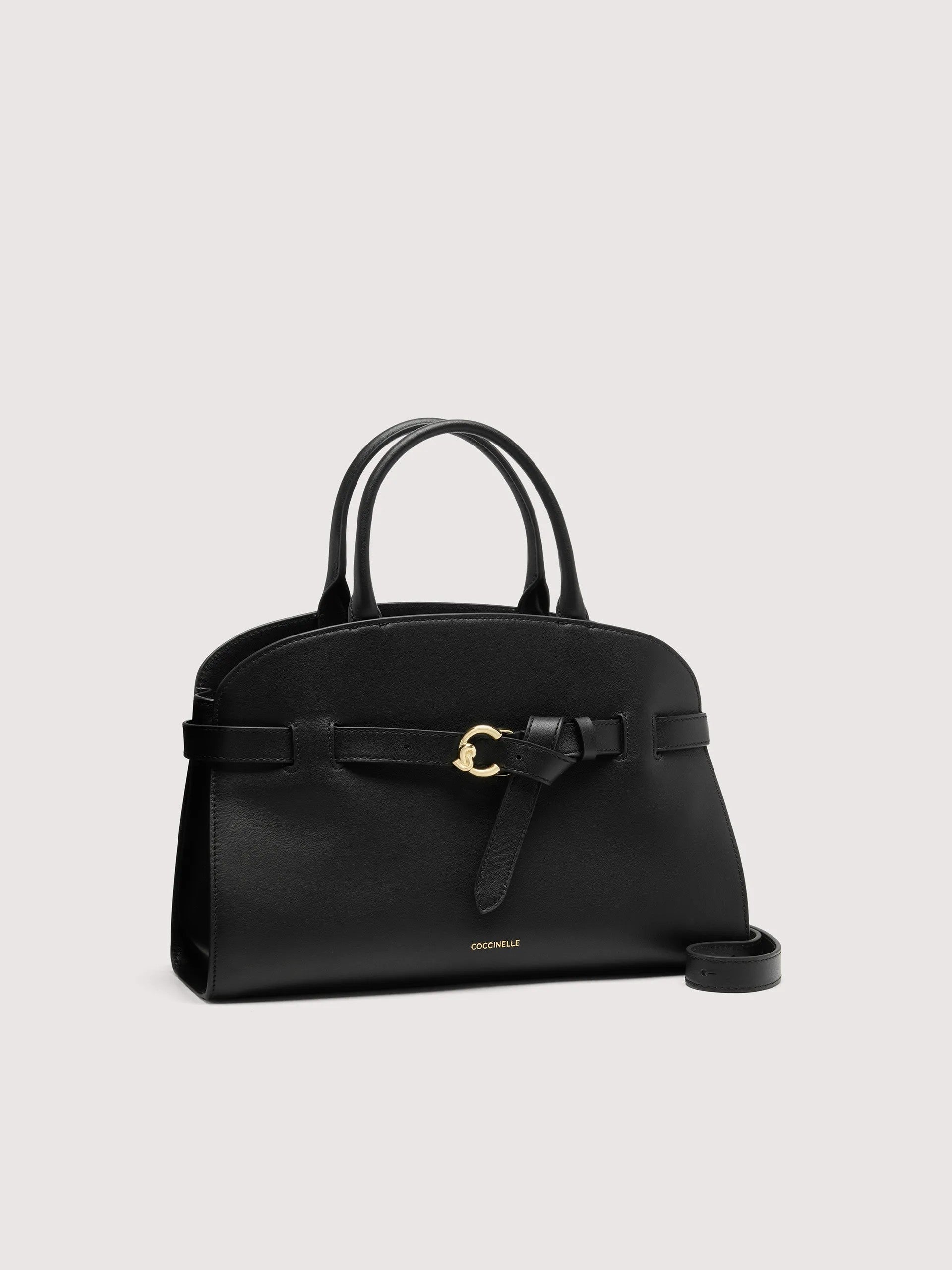 Coccinelle borsa a mano in pelle "Sabine" Nero E1TLA180401.001 NOIR