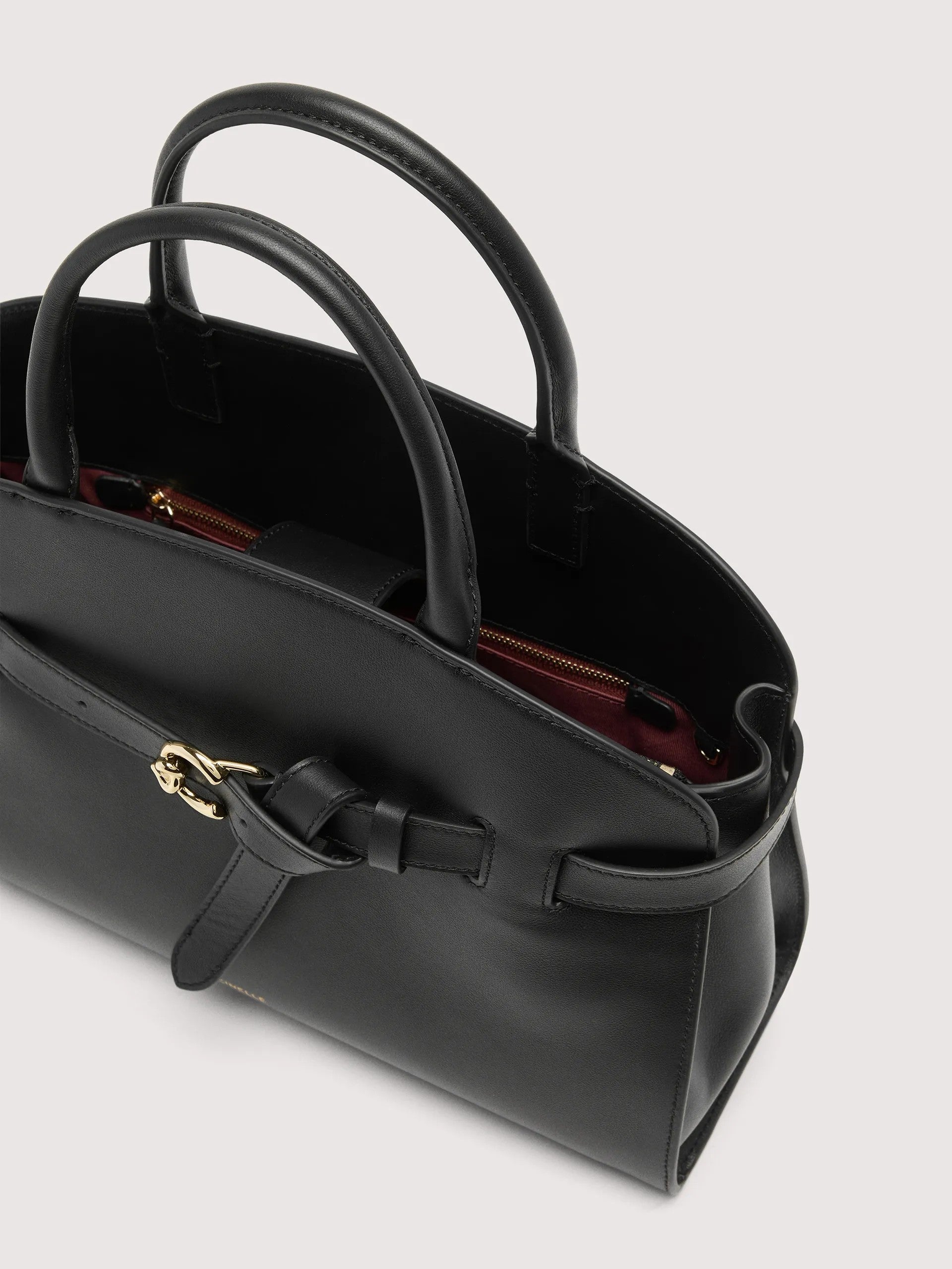 Coccinelle borsa a mano in pelle "Sabine" Nero E1TLA180401.001 NOIR