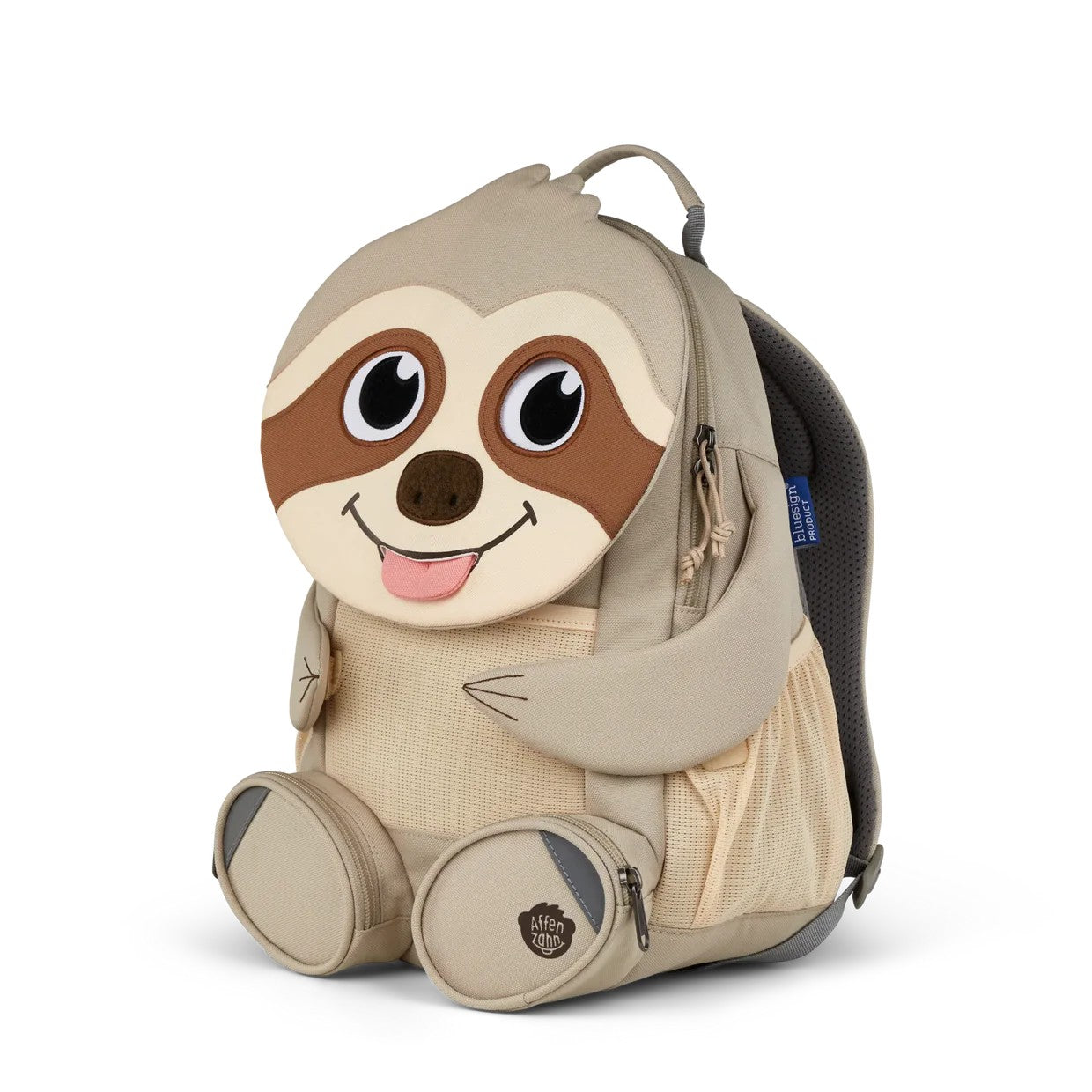 Affenzahn zainetto kids in tessuto Beige GRANDE AMICO.BRADIPO