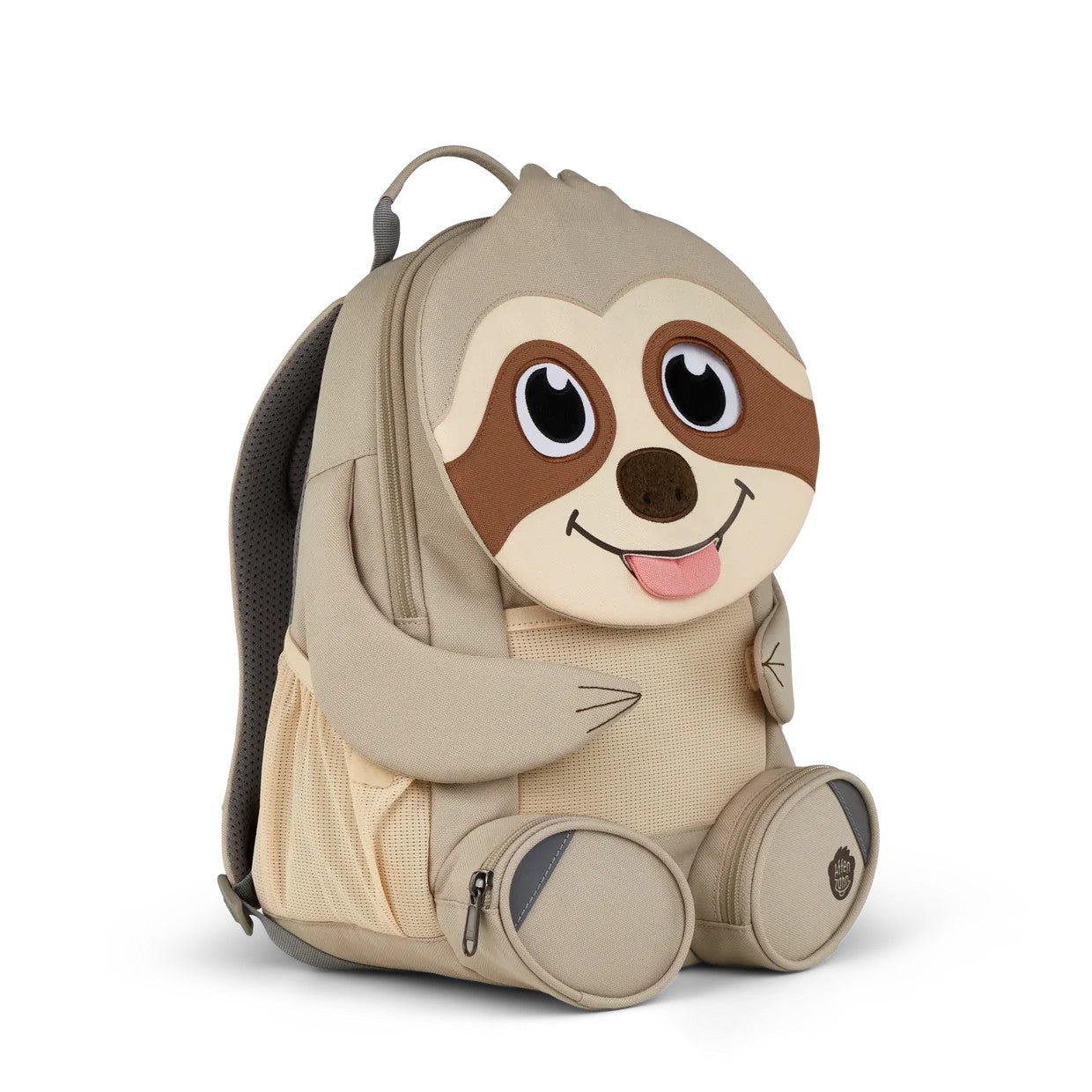 Affenzahn zainetto kids in tessuto Beige GRANDE AMICO.BRADIPO