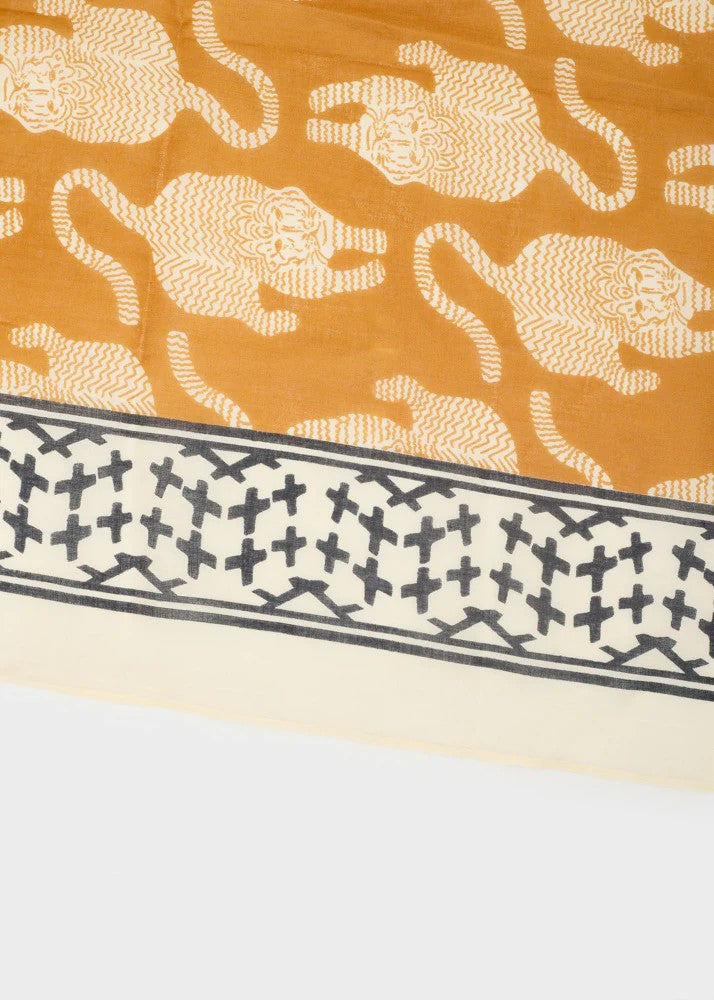 Nalì sciarpa pareo in cotone "Scarf" Multicolor RHSC0003.ARANCIO