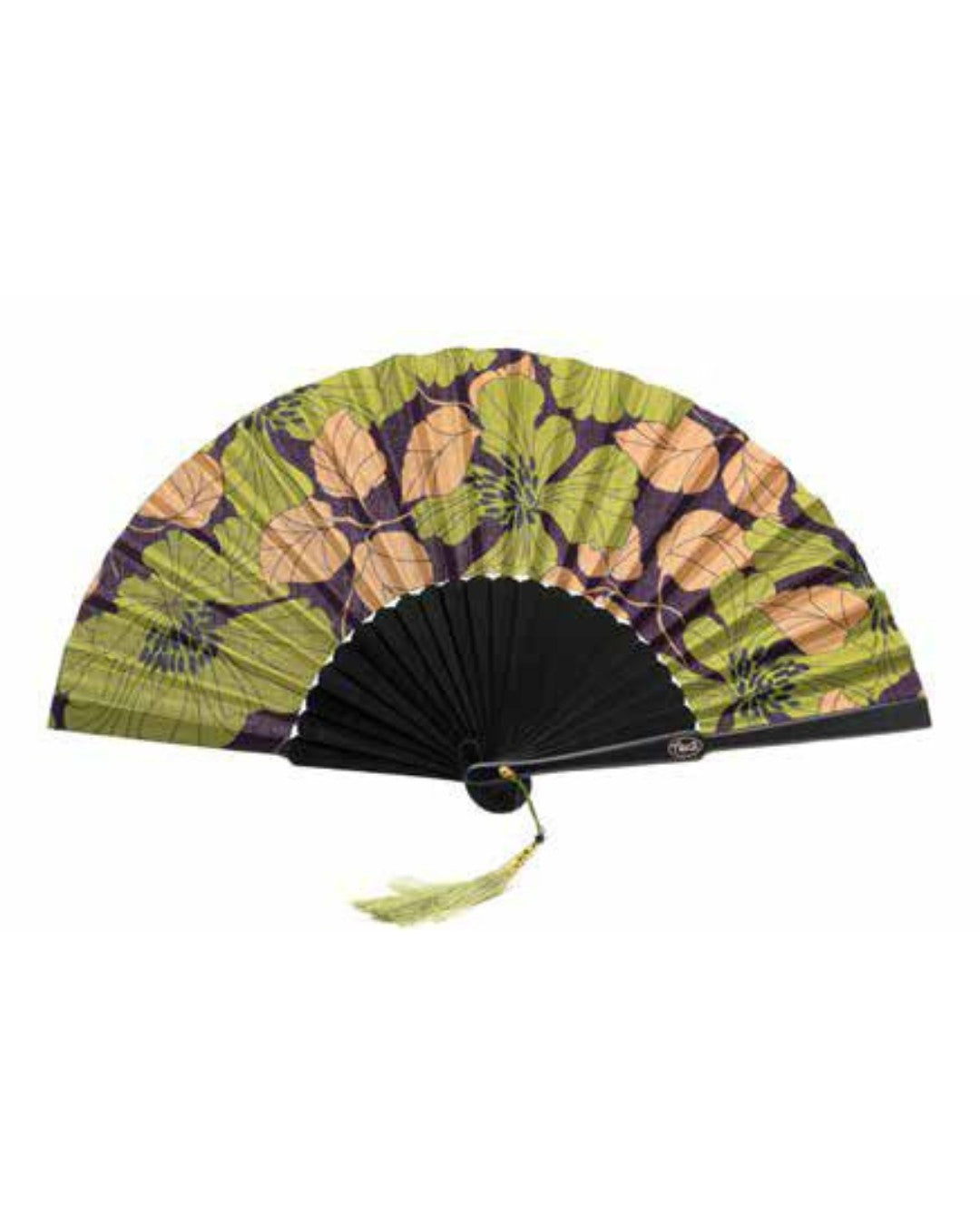 Te Per Due ventaglio in tessuto e legno "Geometric" Multicolor TPWR.624