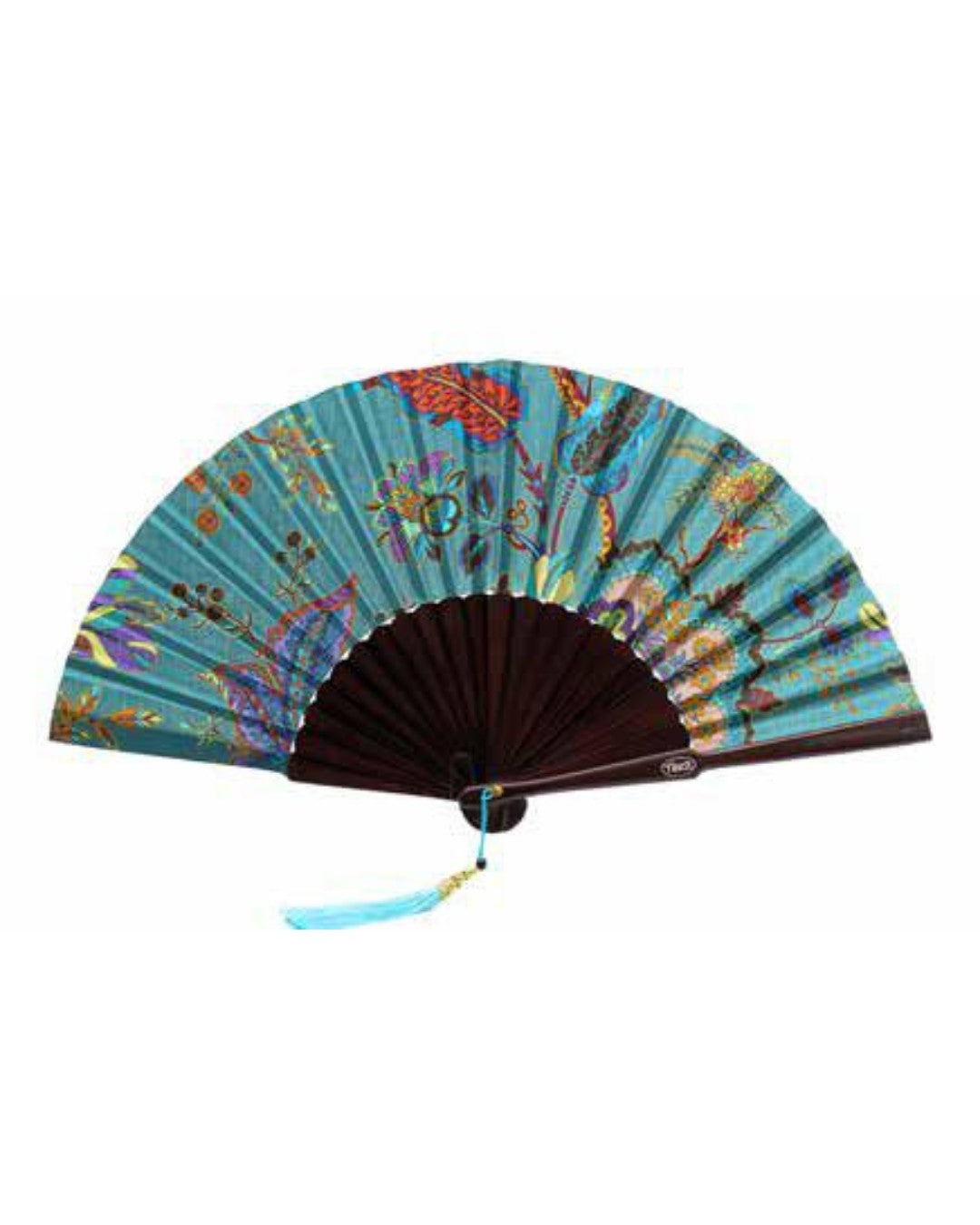 Te Per Due ventaglio in tessuto e legno "Geometric" Multicolor TPWR.630