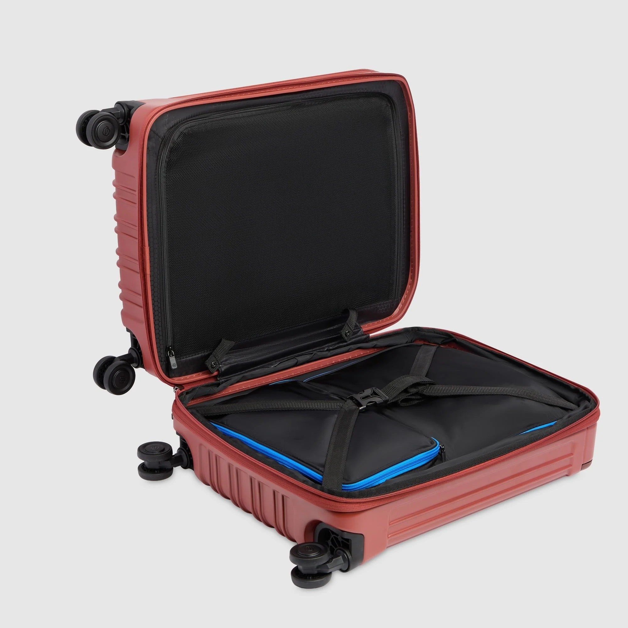 Piquadro trolley cabina in policarbonato "PQ Light" Terracotta BV7245PQL.CUO