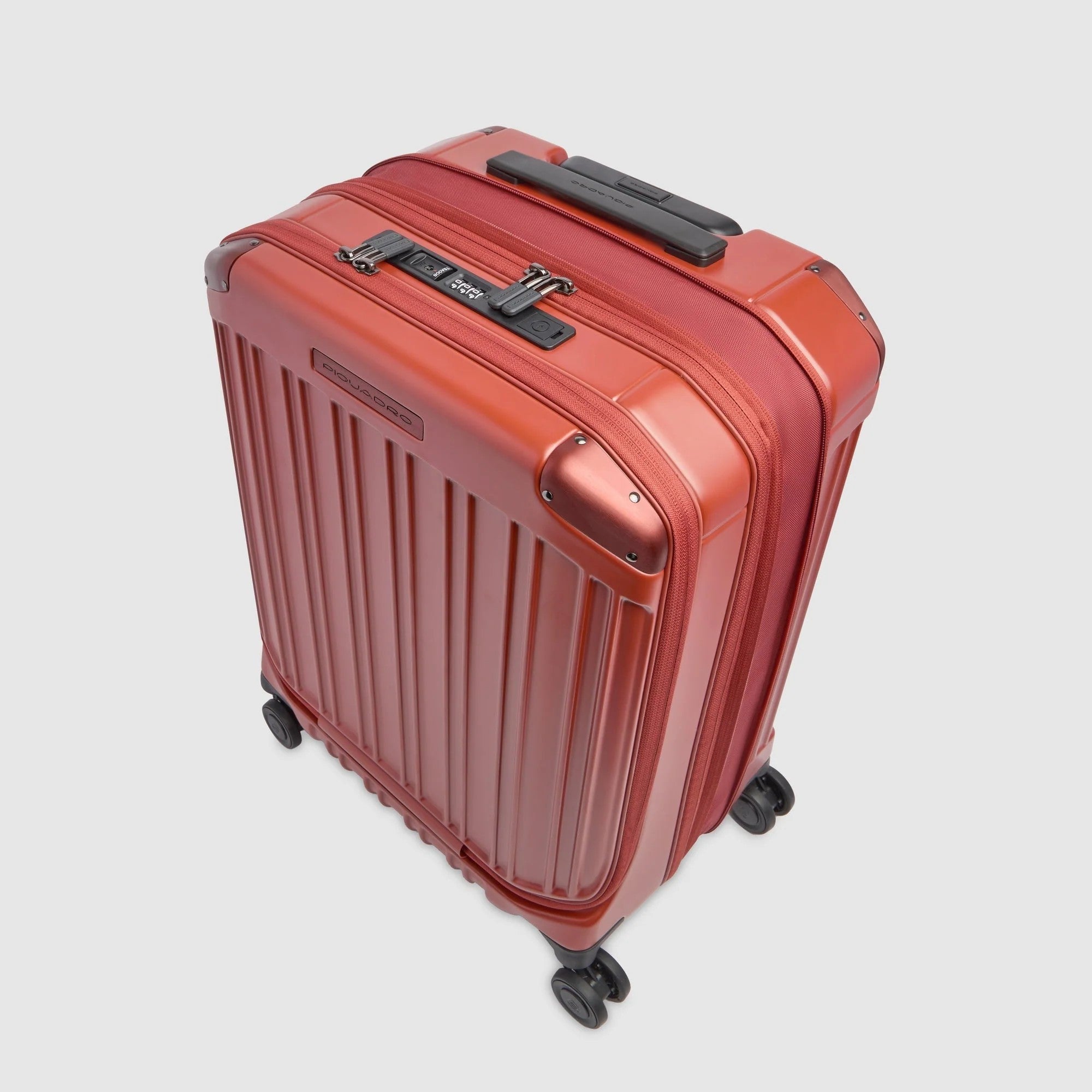 Piquadro trolley cabina in policarbonato "PQ Light" Terracotta BV7245PQL.CUO