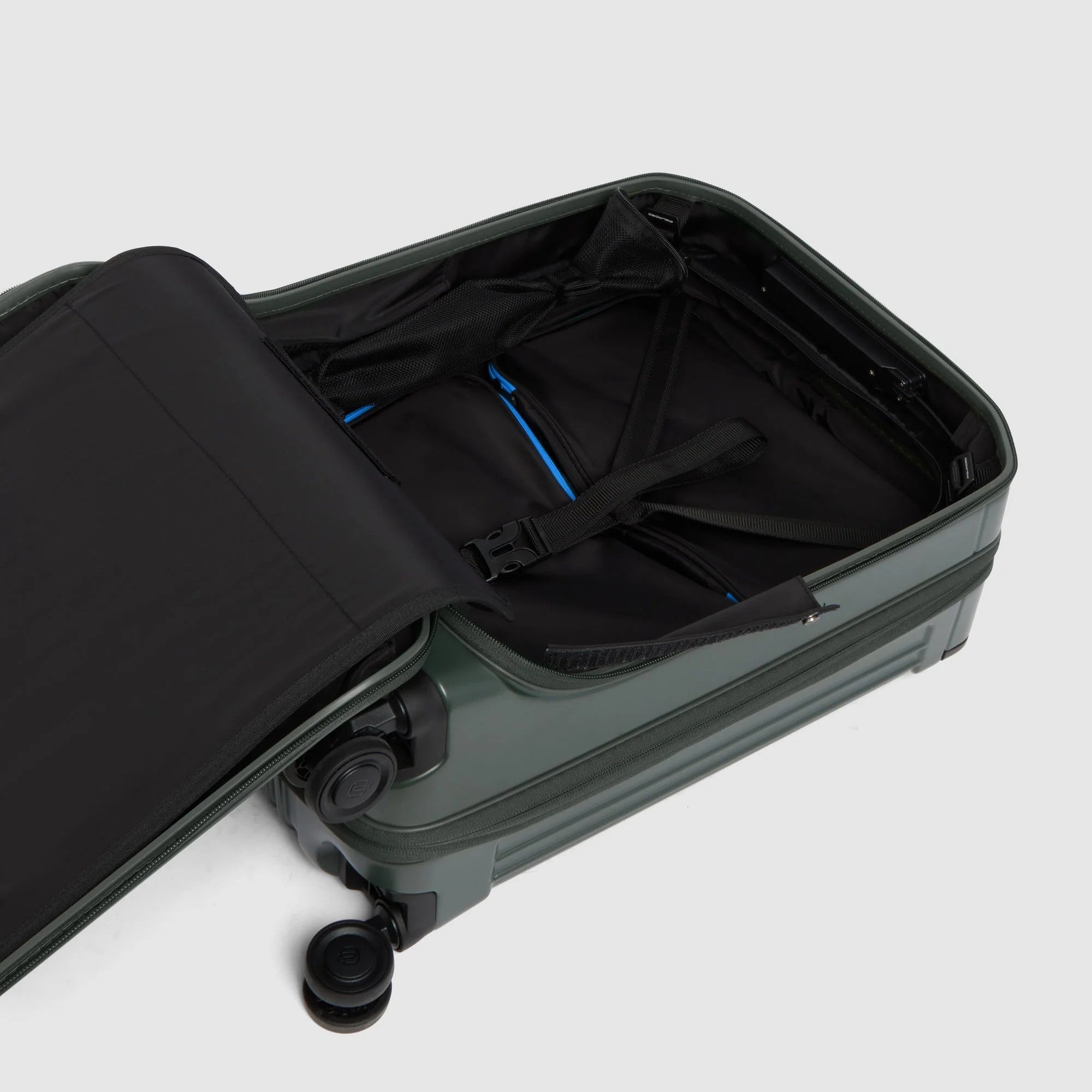 Piquadro trolley cabina in policarbonato "PQ Light" Verde BV7245PQL.VEO2