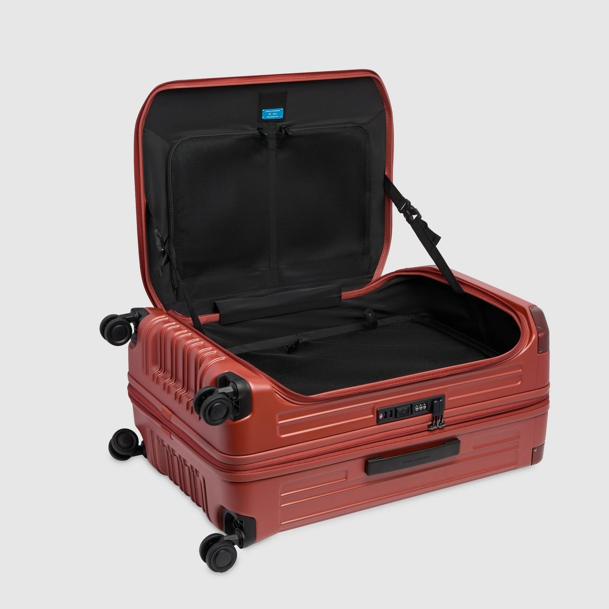 Piquadro trolley medio in policarbonato "PQ Light" Terracotta BV7246PQL.CUO