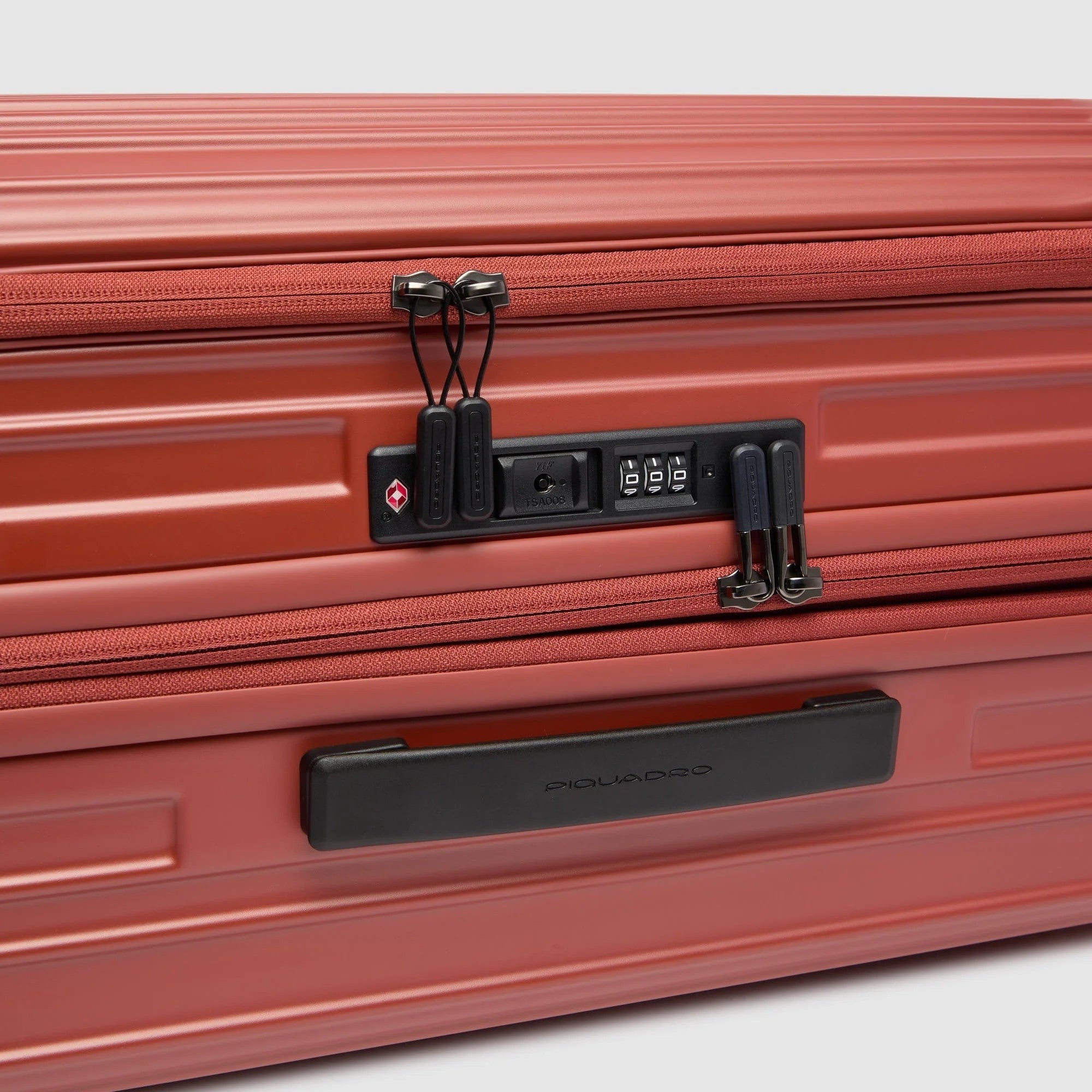 Piquadro trolley medio in policarbonato "PQ Light" Terracotta BV7246PQL.CUO