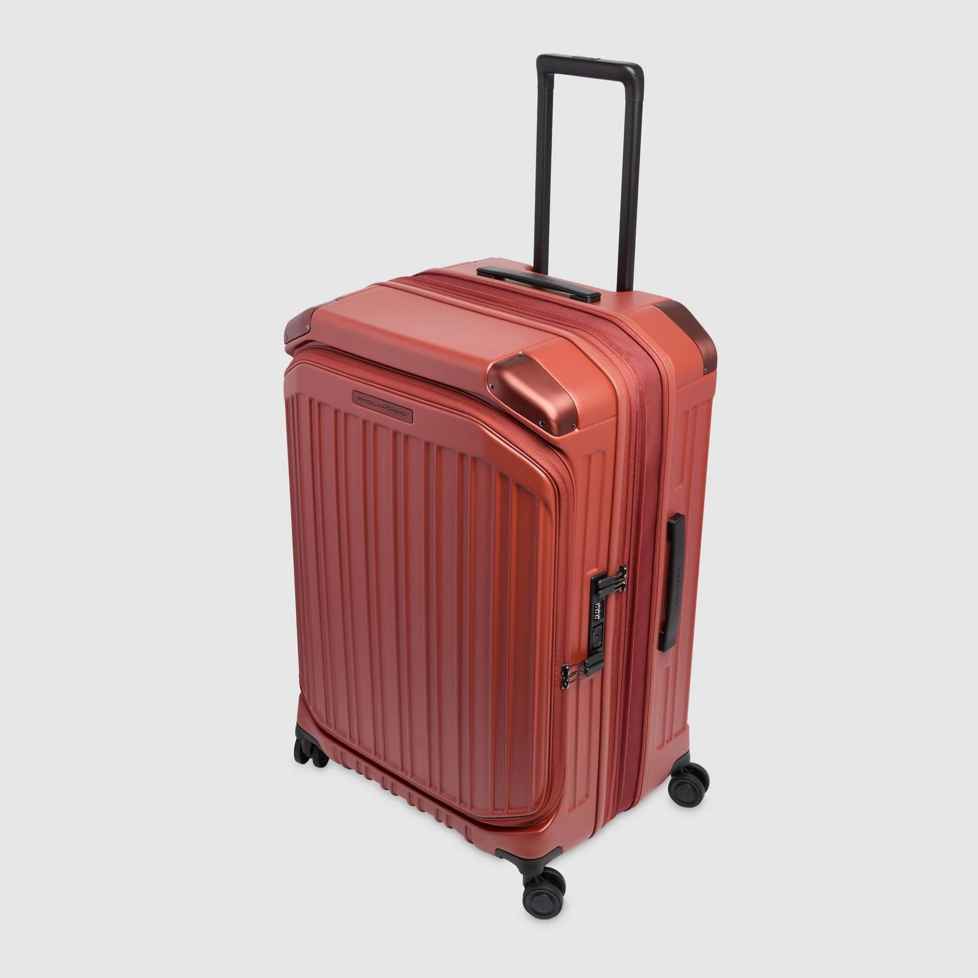 Piquadro trolley medio in policarbonato "PQ Light" Terracotta BV7246PQL.CUO