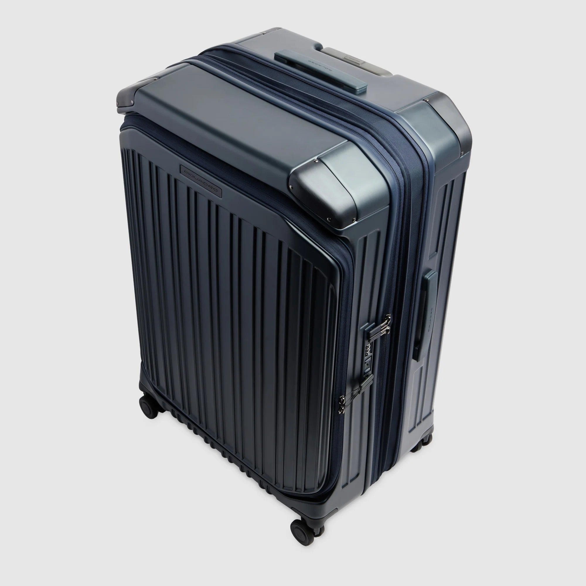 Piquadro trolley grande in policarbonato "PQ Light" Blu BV7247PQL.BLUO