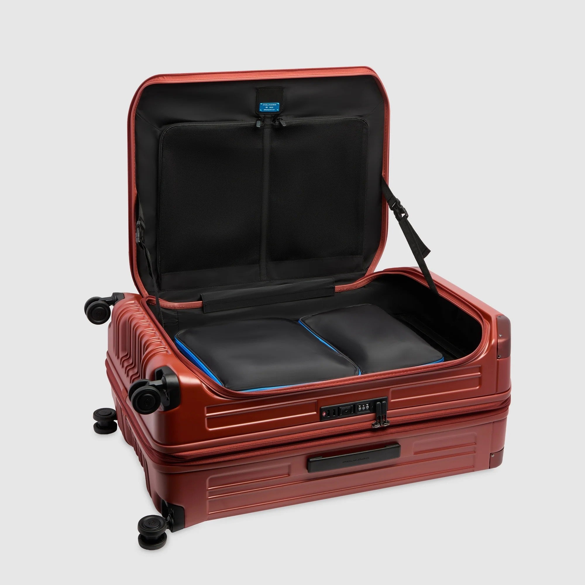 Piquadro trolley grande in policarbonato "PQ Light" Terracotta BV7247PQL.CUO