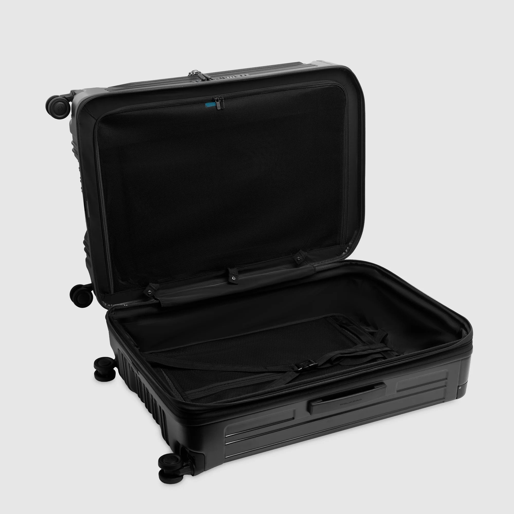 Piquadro trolley grande in policarbonato "PQ Light" Nero BV7247PQL.NO