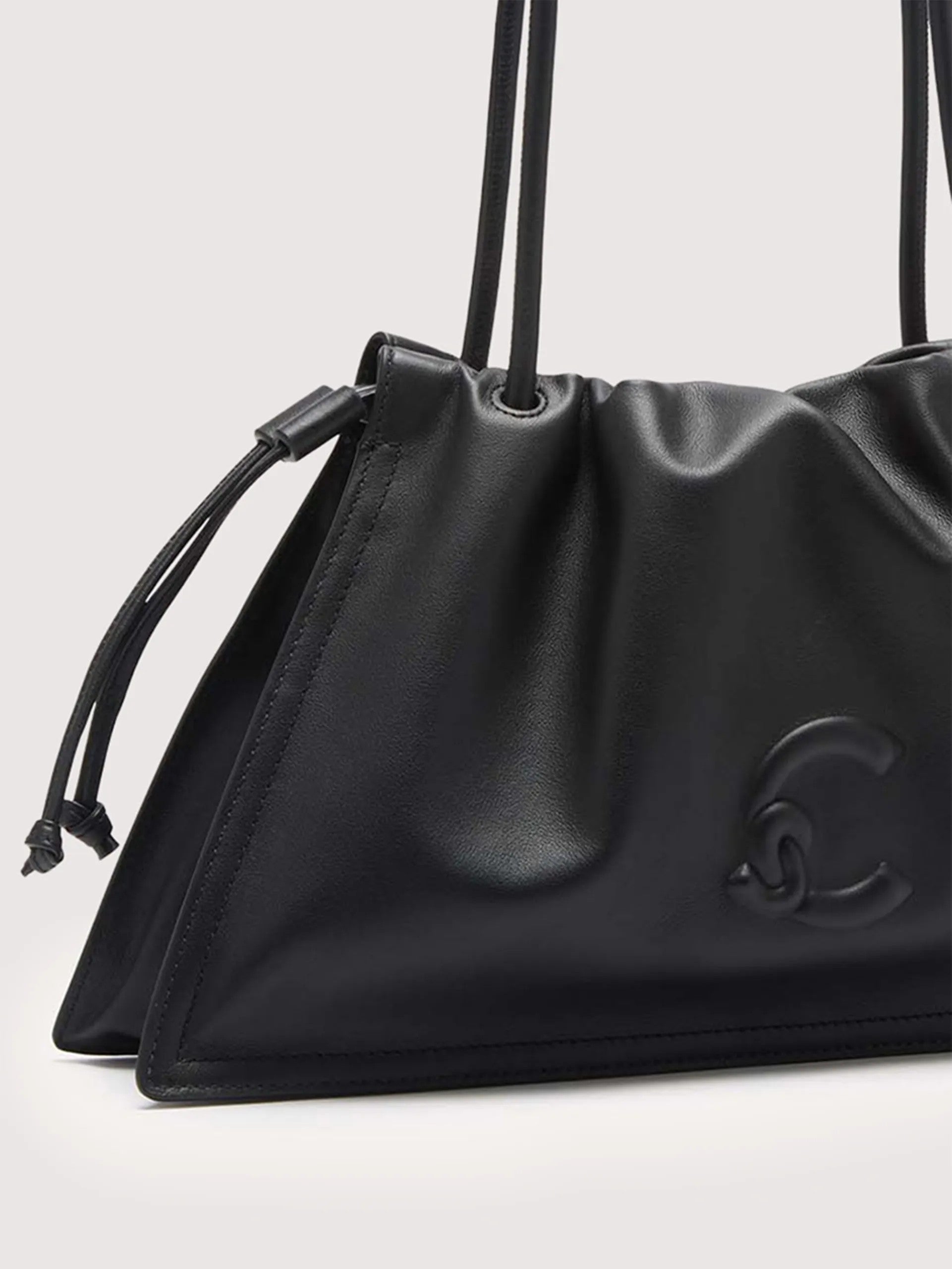 Coccinelle borsa shopping in pelle "Dulse" Nero E1SS5130101.001 NOIR