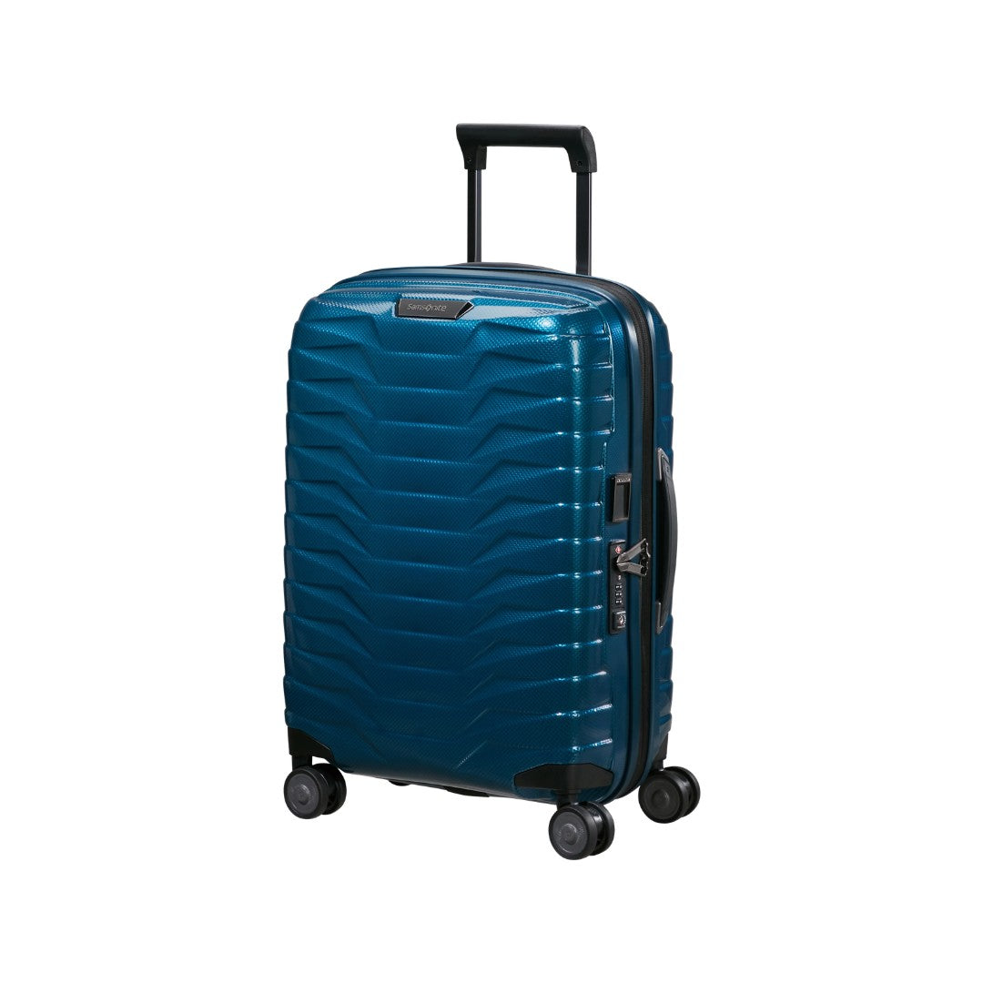 Samsonite trolley cabina espandibile in roxkin "Proxis" Blu 158191.1686 PETROL BLUE