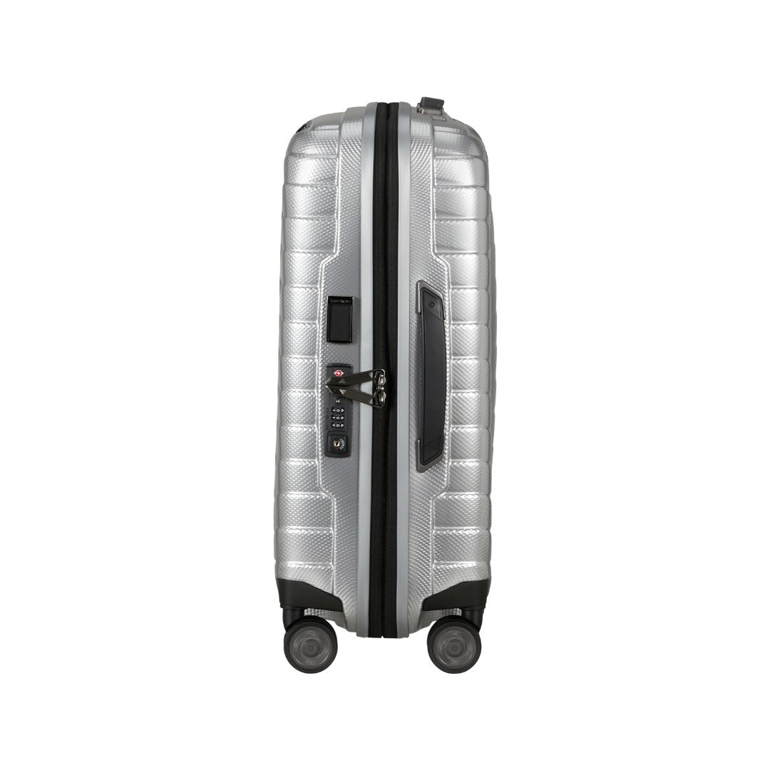 Samsonite trolley cabina espandibile in roxkin "Proxis" Argento 158191.1776 SILVER