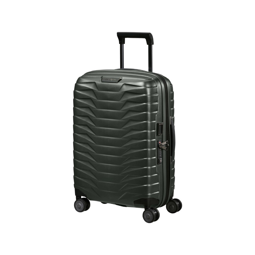 Samsonite trolley cabina espandibile in roxkin "Proxis" Verde 158191.9781 MATT CLIMBING IVY