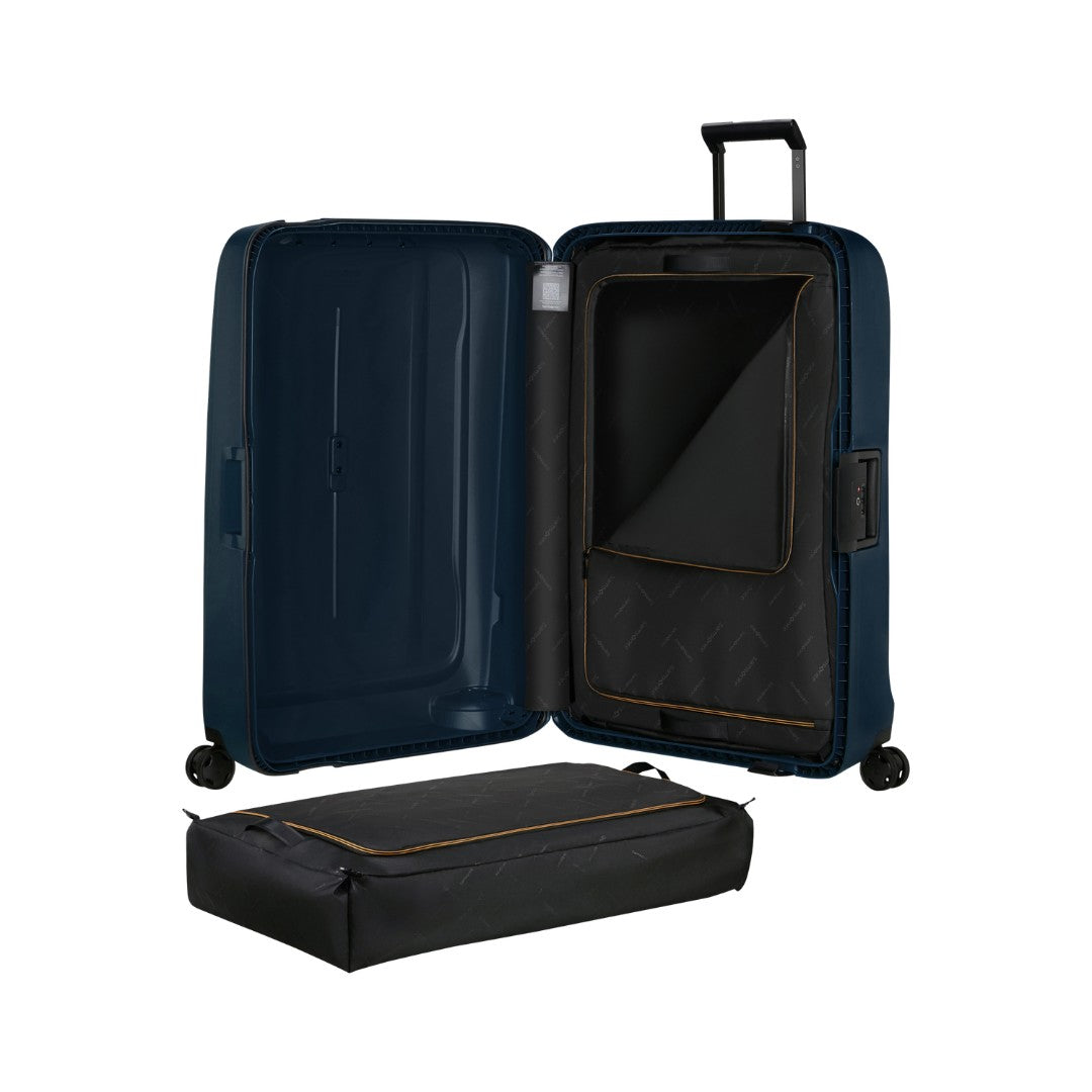 Samsonite trolley grande in polipropilene "Essens" Blu 152056.1549 MIDNIGHT BLUE