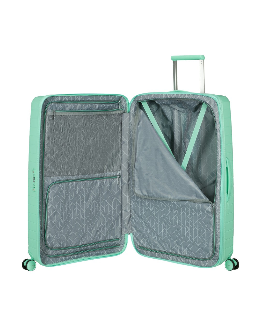 American Tourister trolley grande in polipropilene "Fastforward" Verde acqua 155261.A942 JELLY MINT