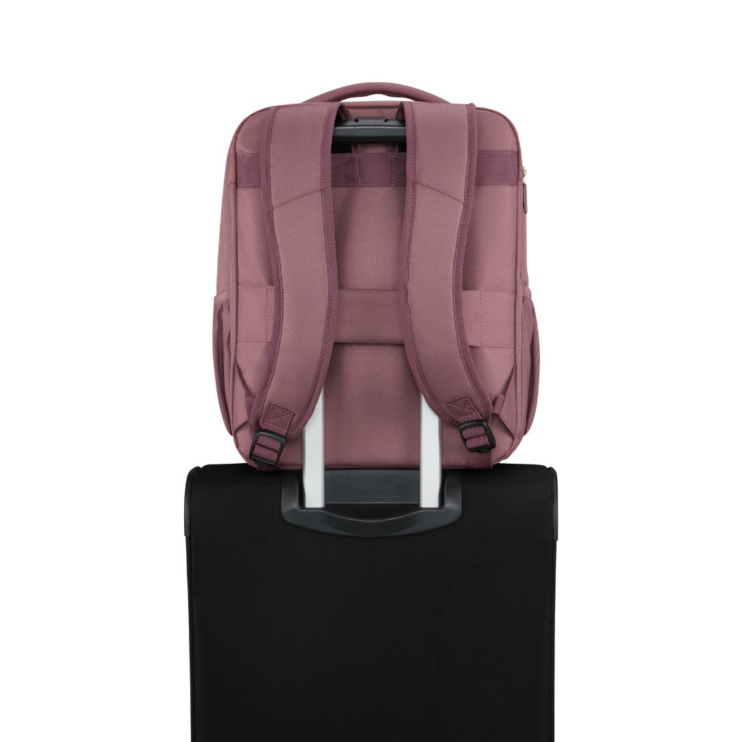 American Tourister zaino da viaggio in tessuto "Wanderlite" Rosa 159231.A941 GALACTIC MAUVE