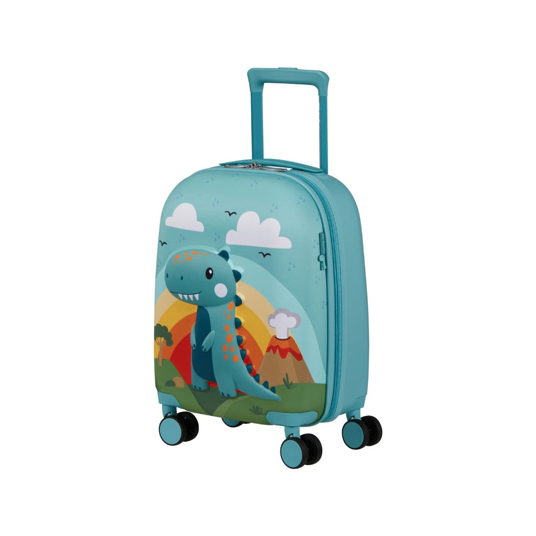 American Tourister trolley kids in tessuto "Wondertrips" Verde 160210.6304 DINO