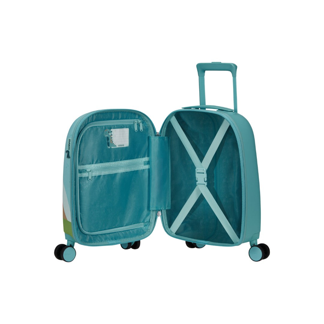 American Tourister trolley kids in tessuto "Wondertrips" Verde 160210.6304 DINO