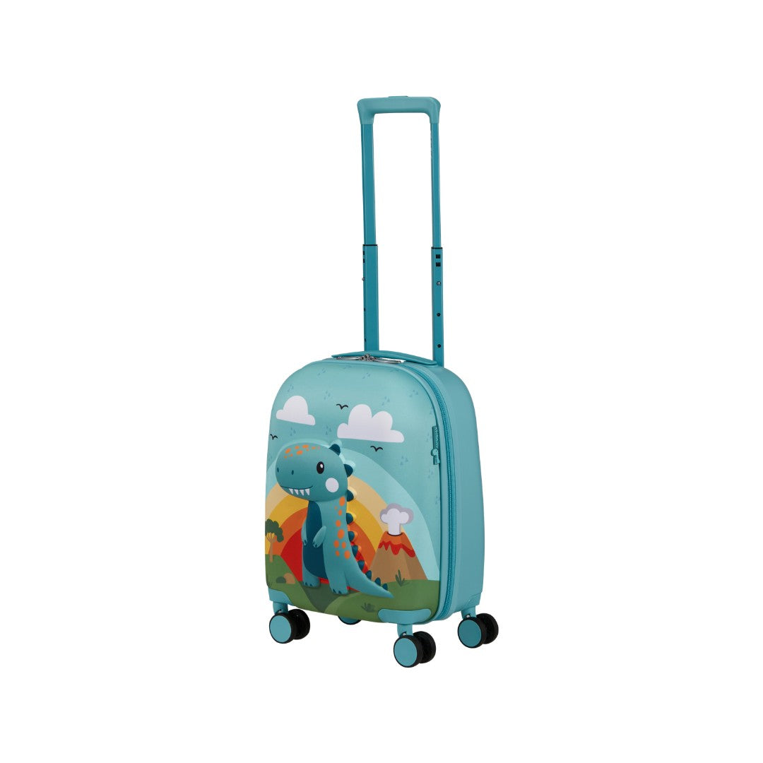 American Tourister trolley kids in tessuto "Wondertrips" Verde 160210.6304 DINO