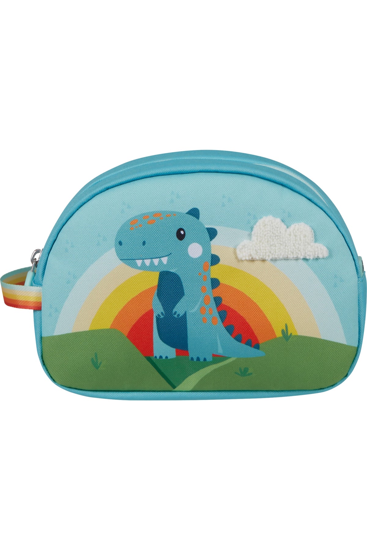 American Tourister astuccio kids in tessuto "Wondertrips" Verde 162072.6304 DINO