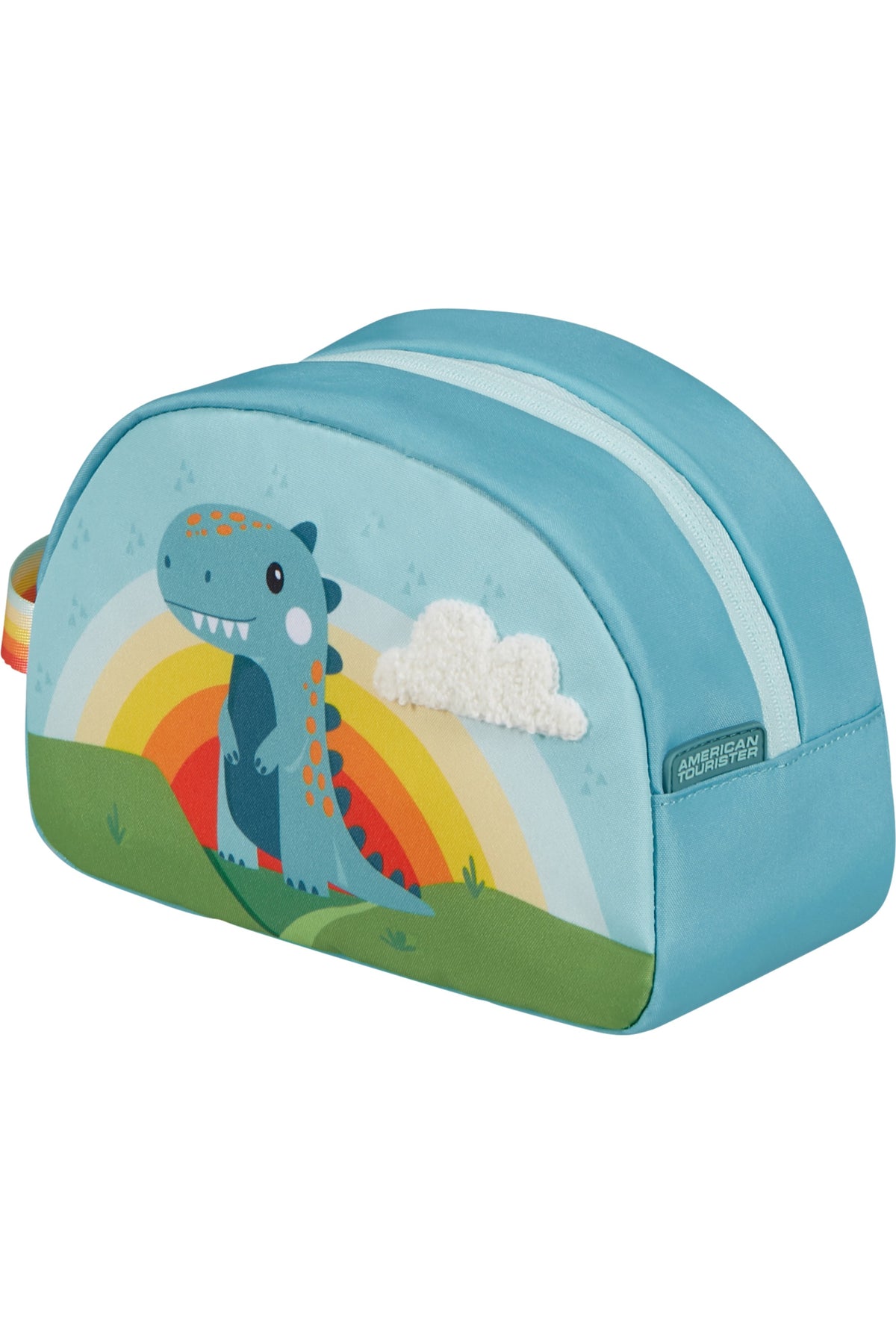 American Tourister astuccio kids in tessuto "Wondertrips" Verde 162072.6304 DINO