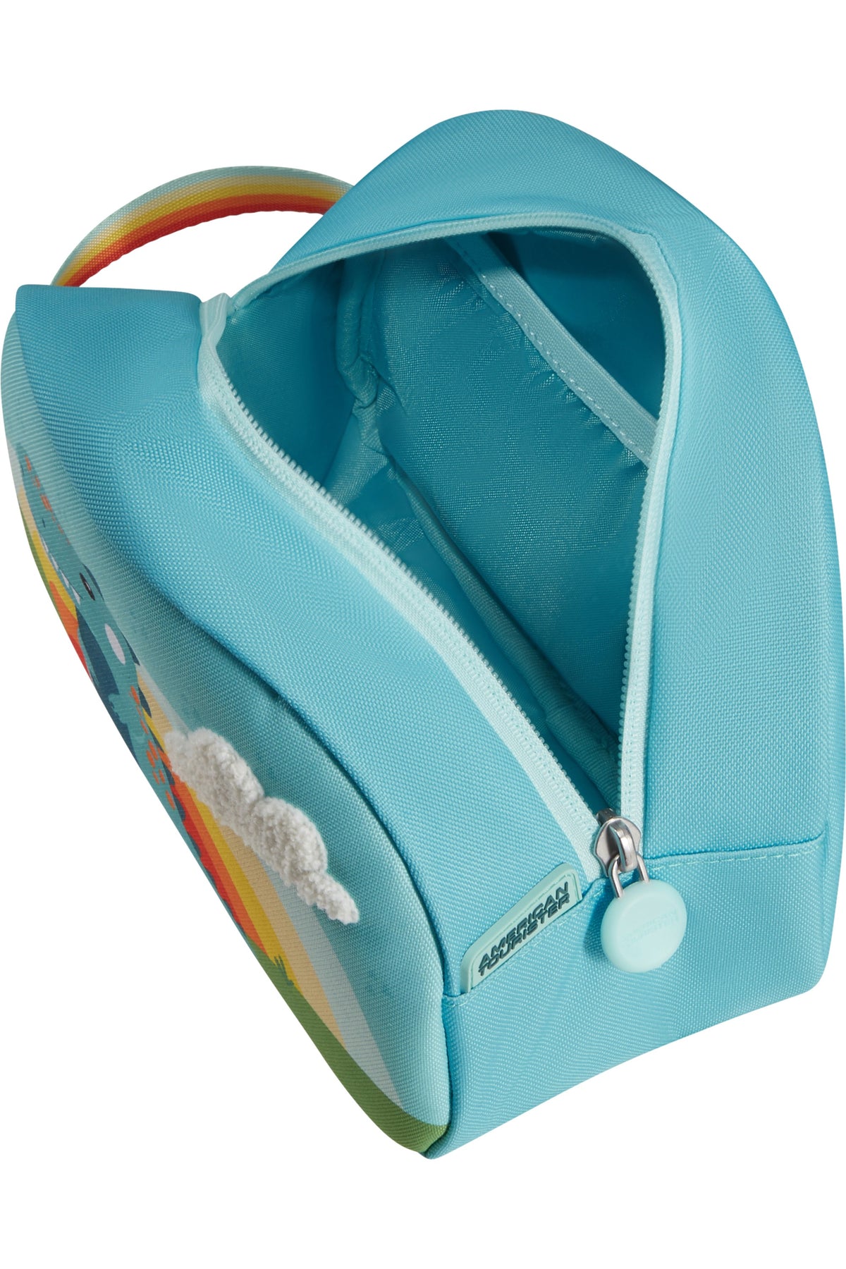 American Tourister astuccio kids in tessuto "Wondertrips" Verde 162072.6304 DINO