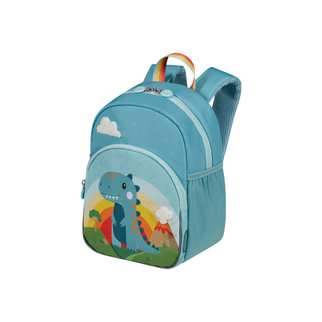 American Tourister zaino kids in tessuto "Wondertrips" Verde 162073.6304 DINO