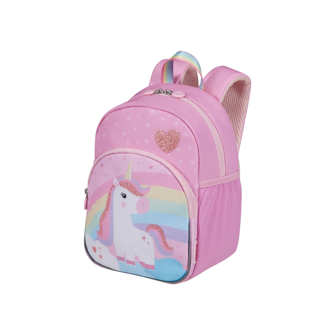 American Tourister zaino kids in tessuto "Wondertrips" Rosa 162073.8011 UNICORN