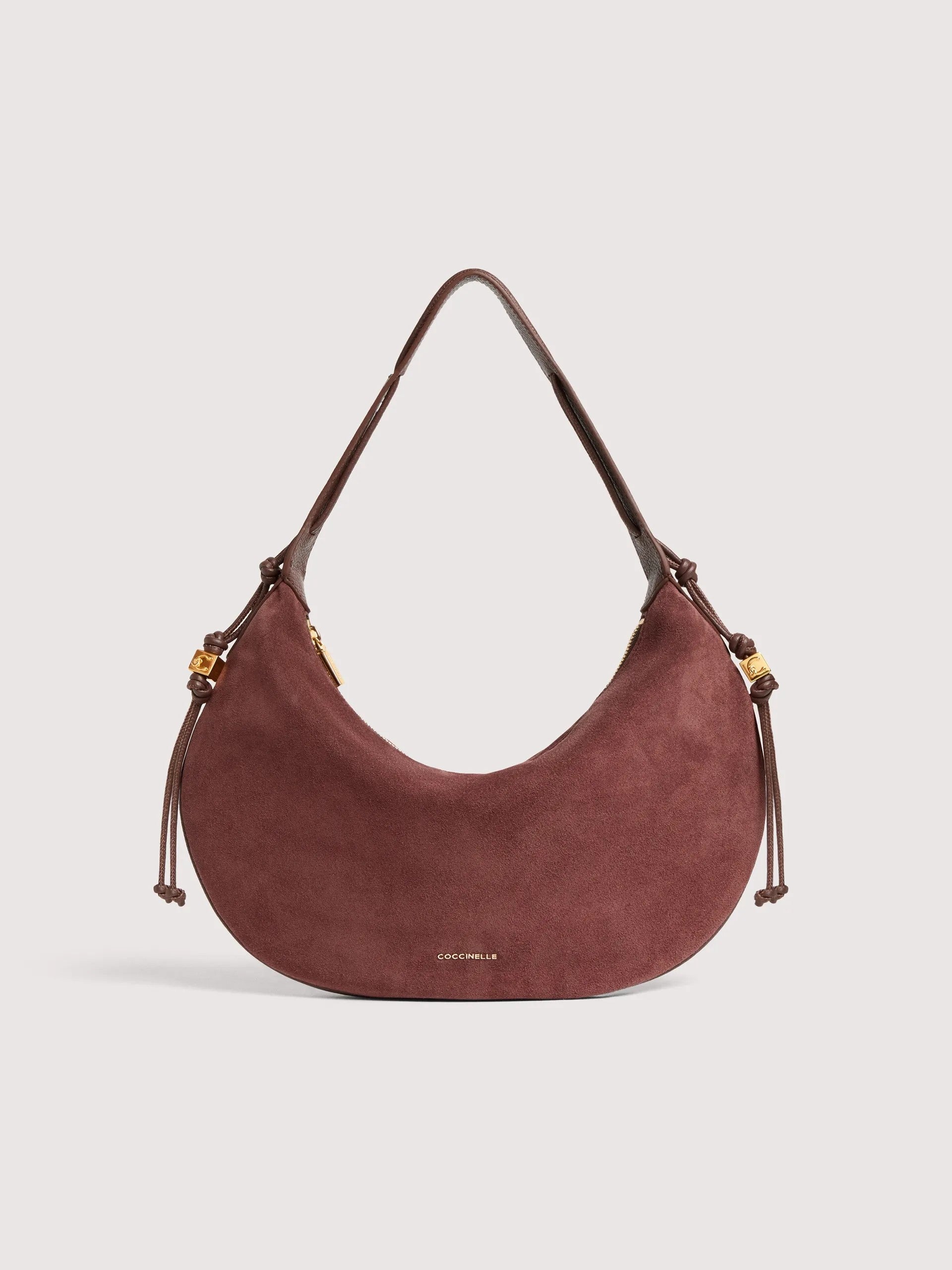 Coccinelle borsa a spalla in camoscio "Thess" Marrone E1VCB130201.R49 BERRY