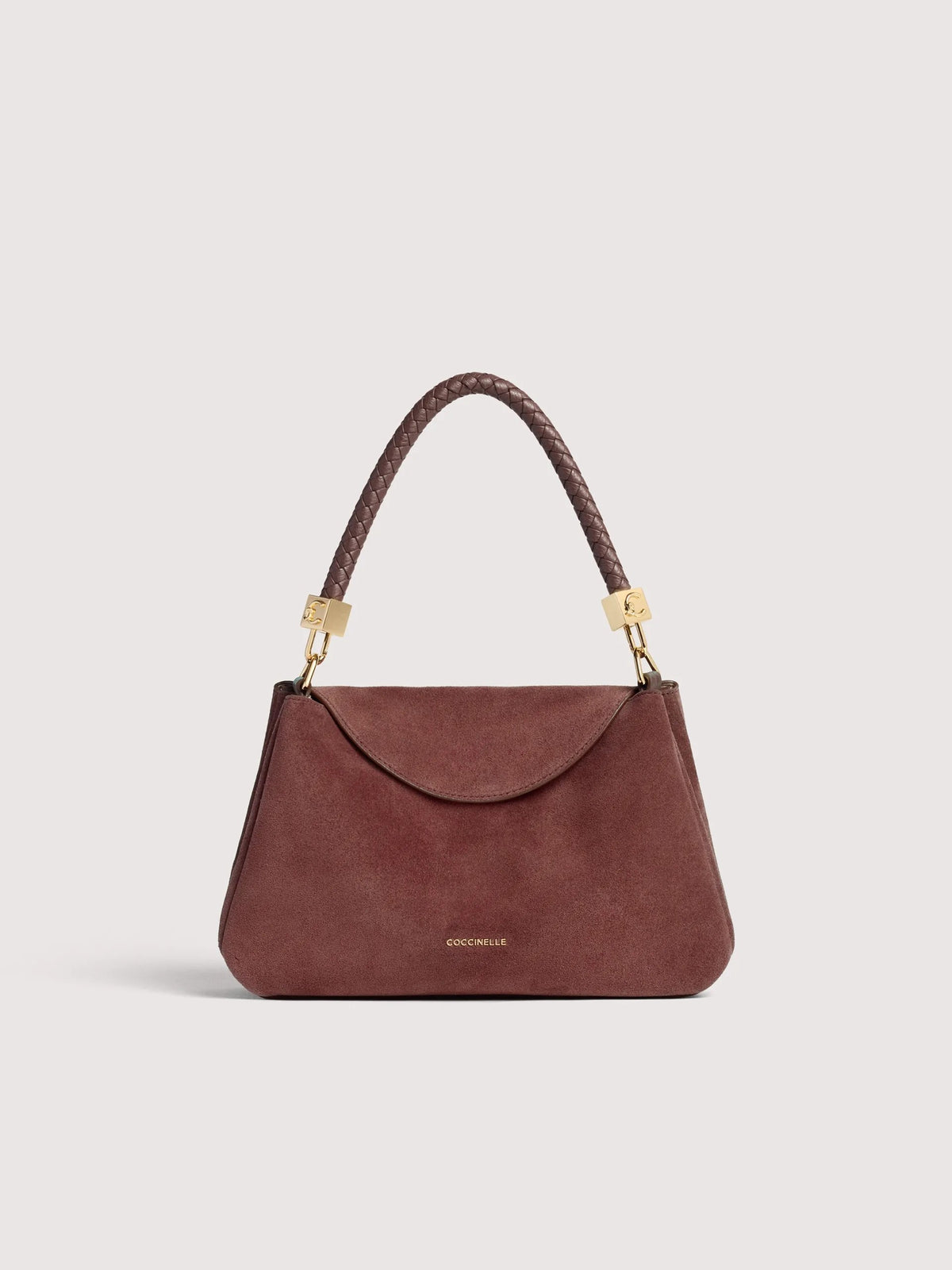 Coccinelle borsa a mano in camoscio "Tiggy Suede" Marrone E1VCL180201.R49 BERRY