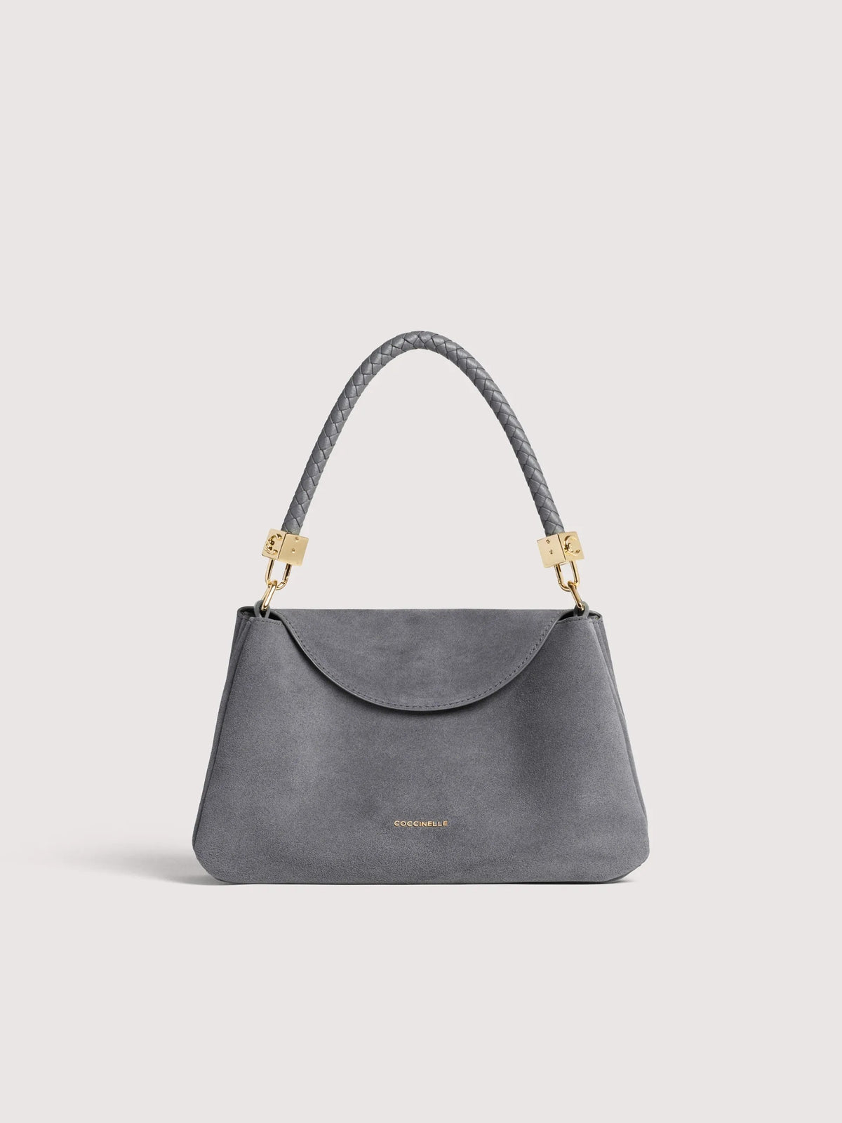 Coccinelle borsa a mano in camoscio "Tiggy Suede" Grigio E1VCL180201.Y18 STOVE