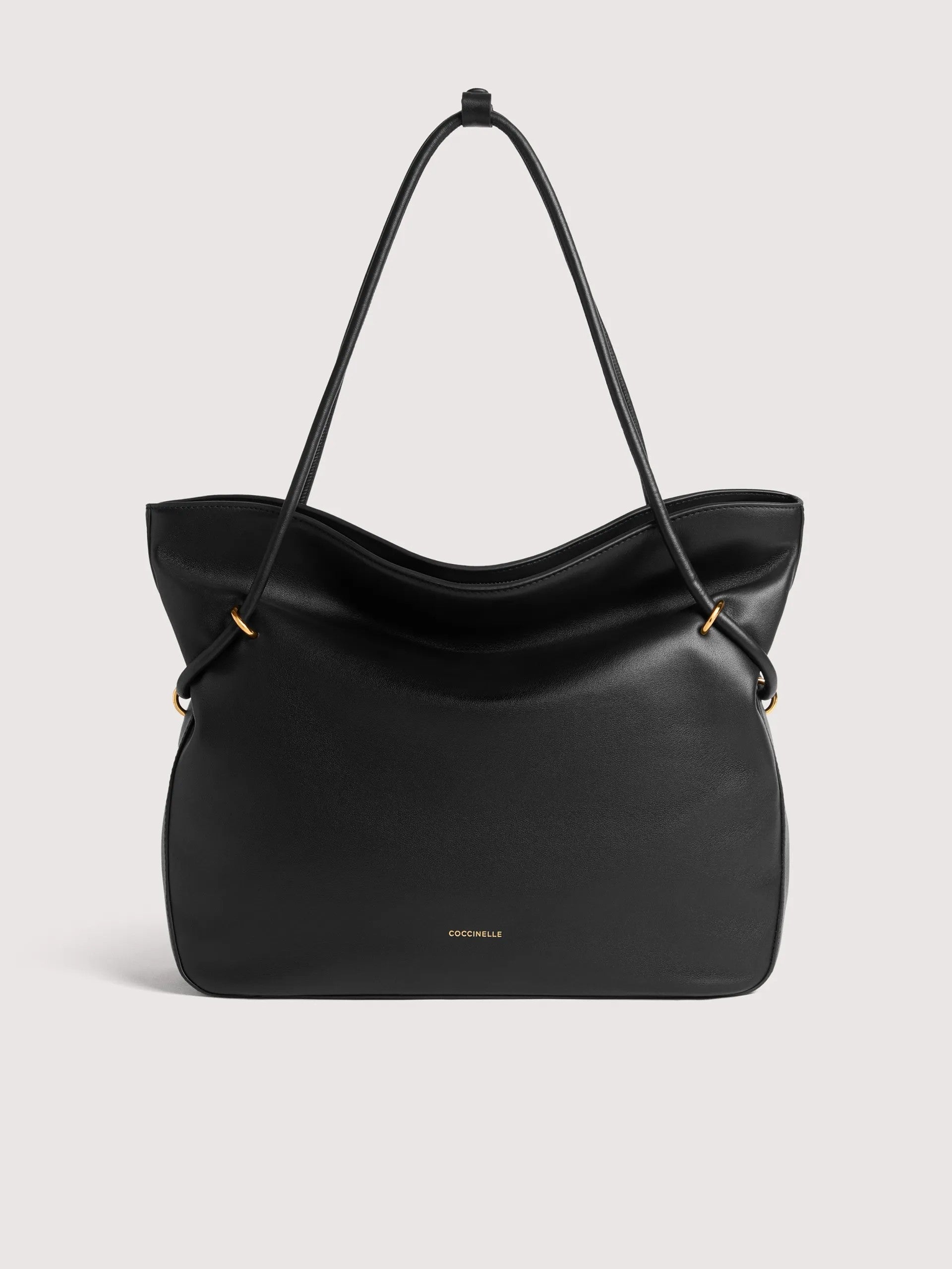 Coccinelle borsa shopping in pelle "Lizzie" Nero E1VEP110101.001 NOIR