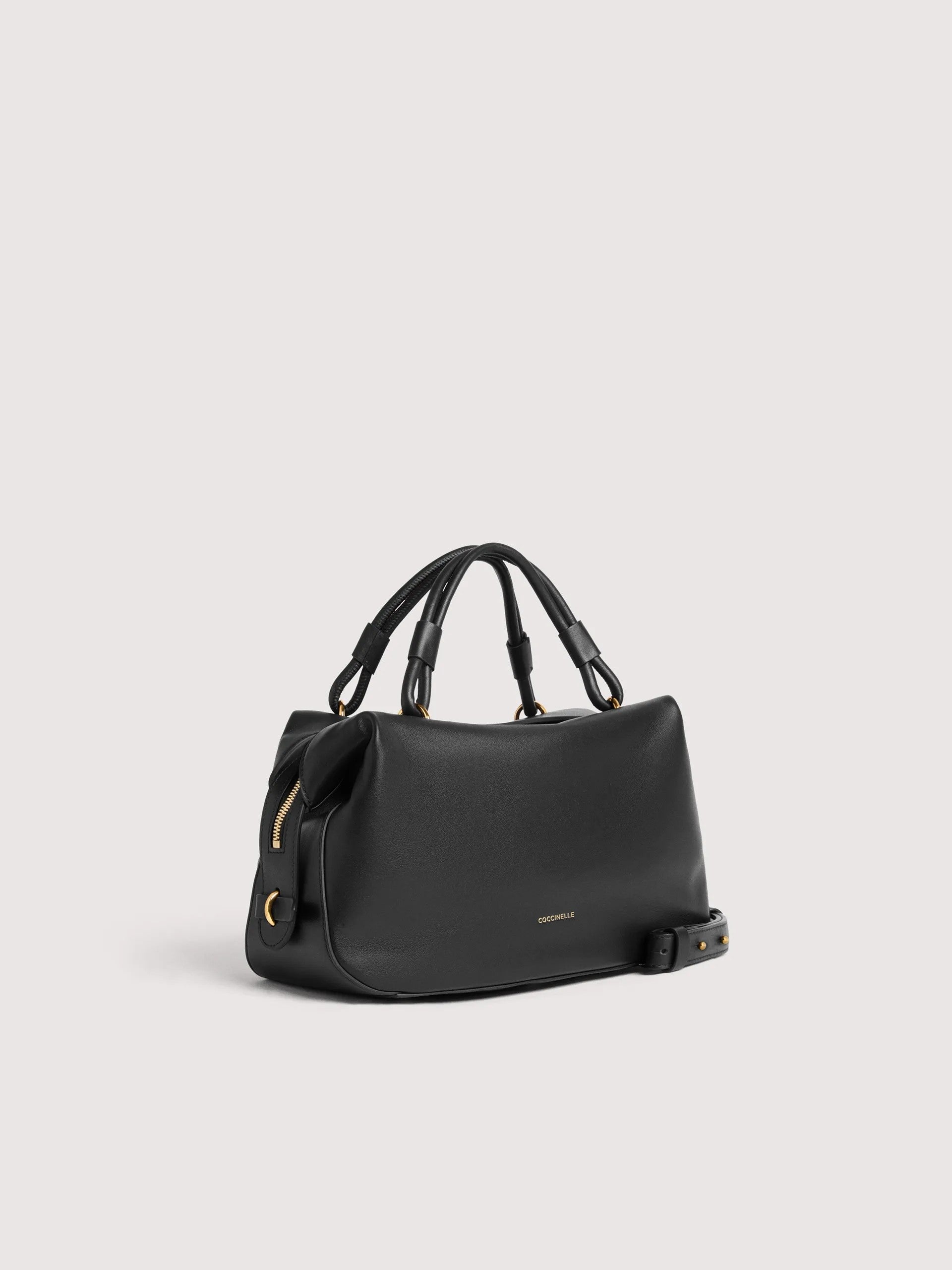 Coccinelle borsa a mano in pelle "Lizzie" Nero E1VEP180201.001 NOIR