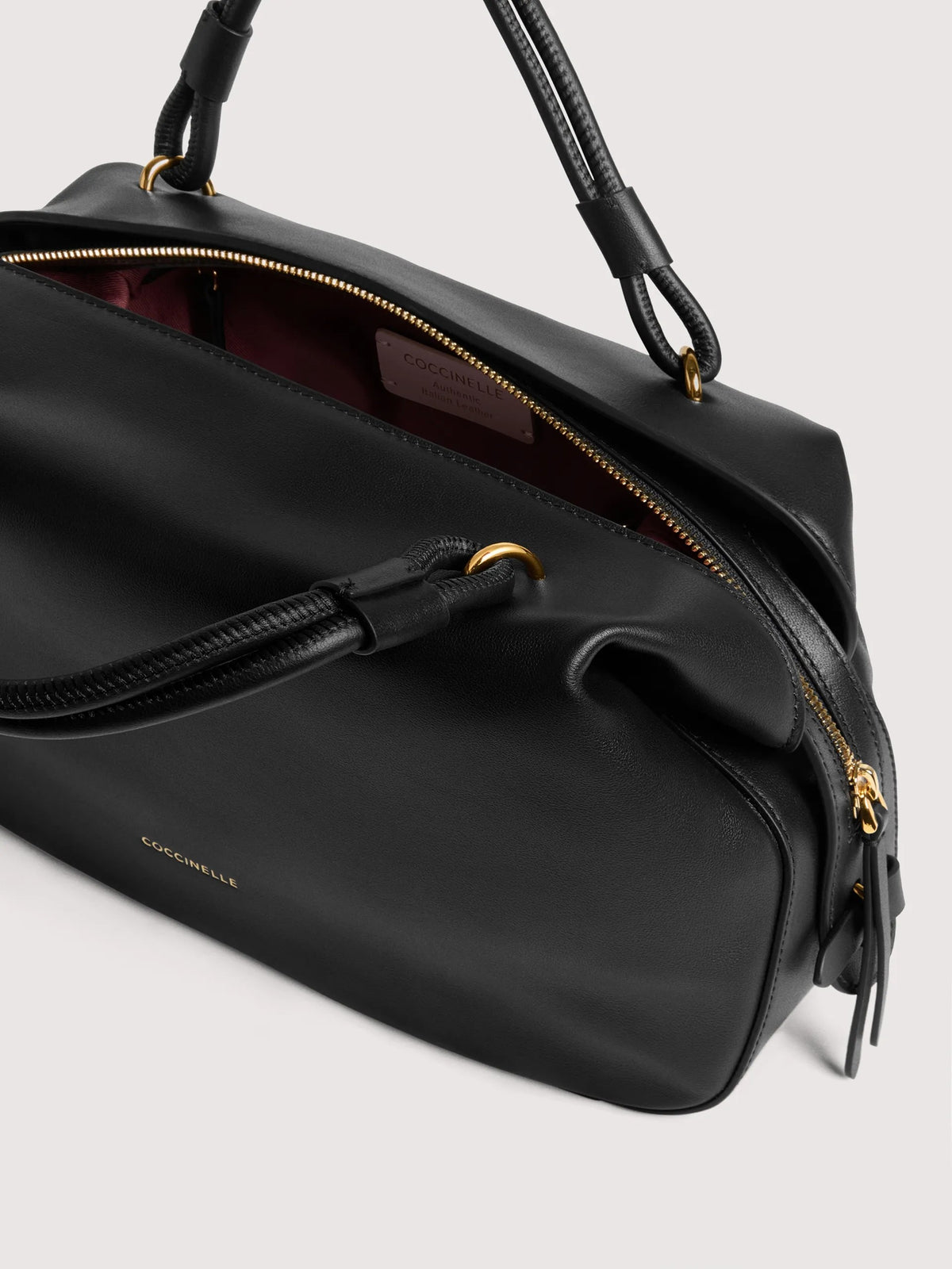 Coccinelle borsa a mano in pelle "Lizzie" Nero E1VEP180201.001 NOIR