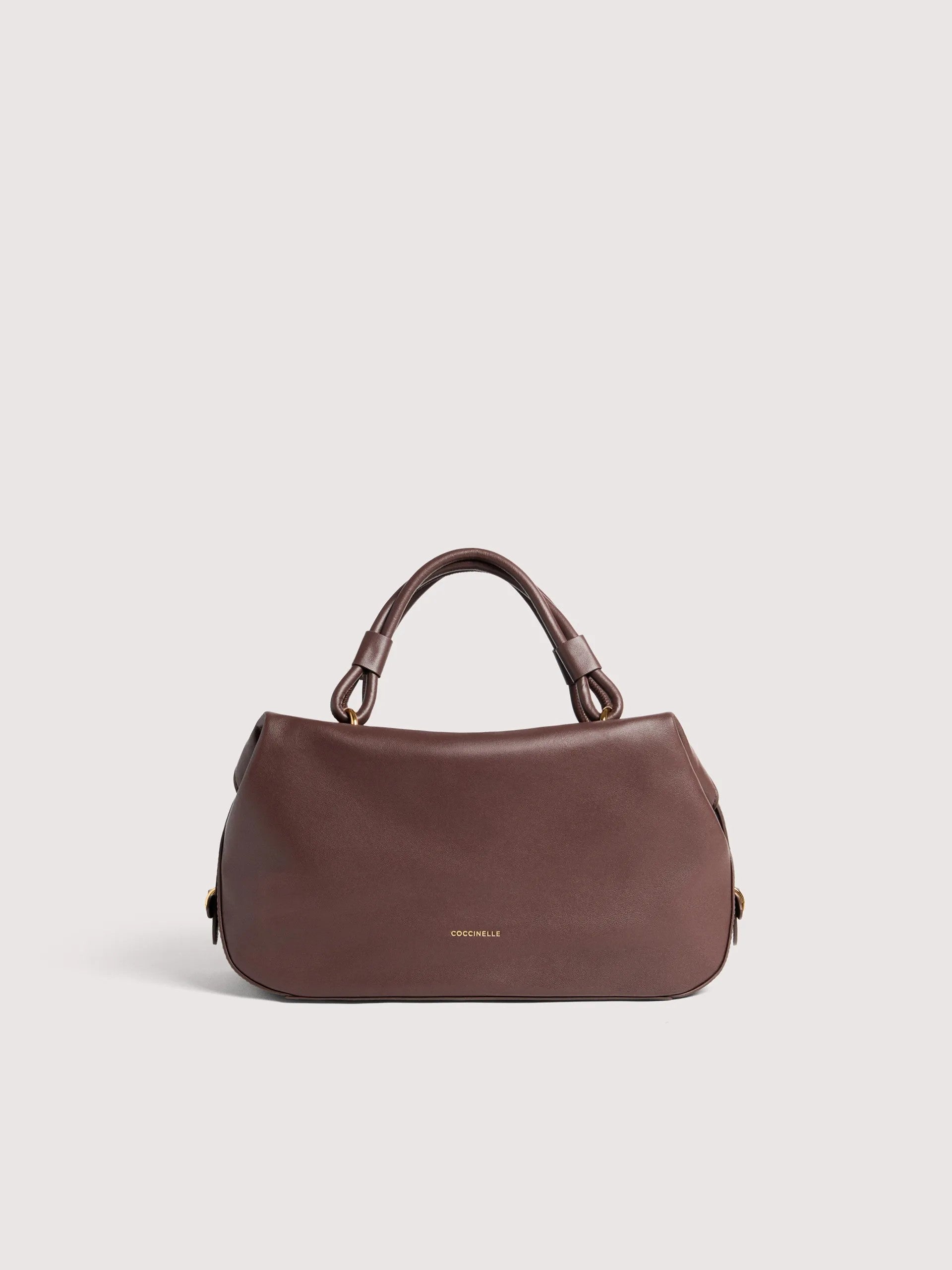 Coccinelle borsa a mano in pelle "Lizzie" Marrone E1VEP180201.R49 BERRY
