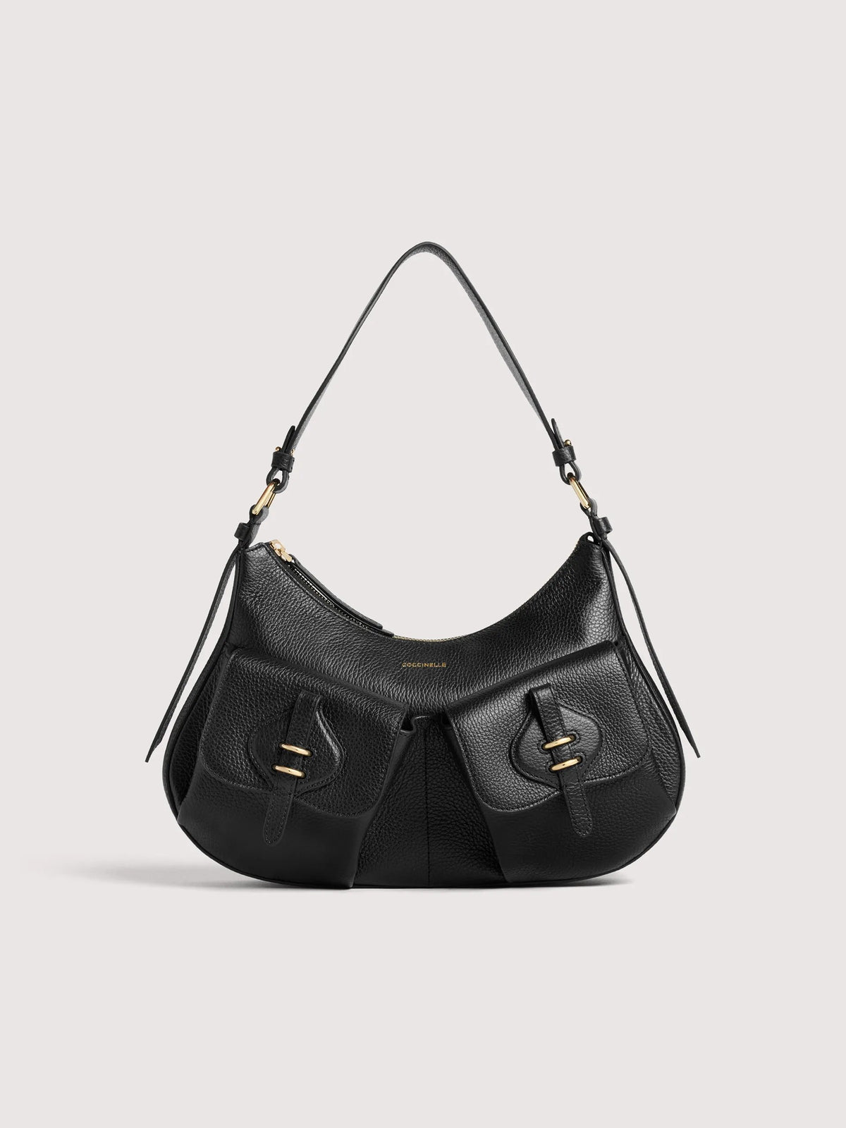 Coccinelle borsa a spalla in pelle "Mavery Pocket" Nero E1VGK120101.001 NOIR