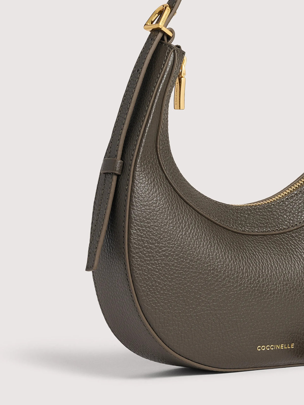 Coccinelle borsa a spalla in pelle "Whisper" Verde E5PIP530101.W25 FANGO