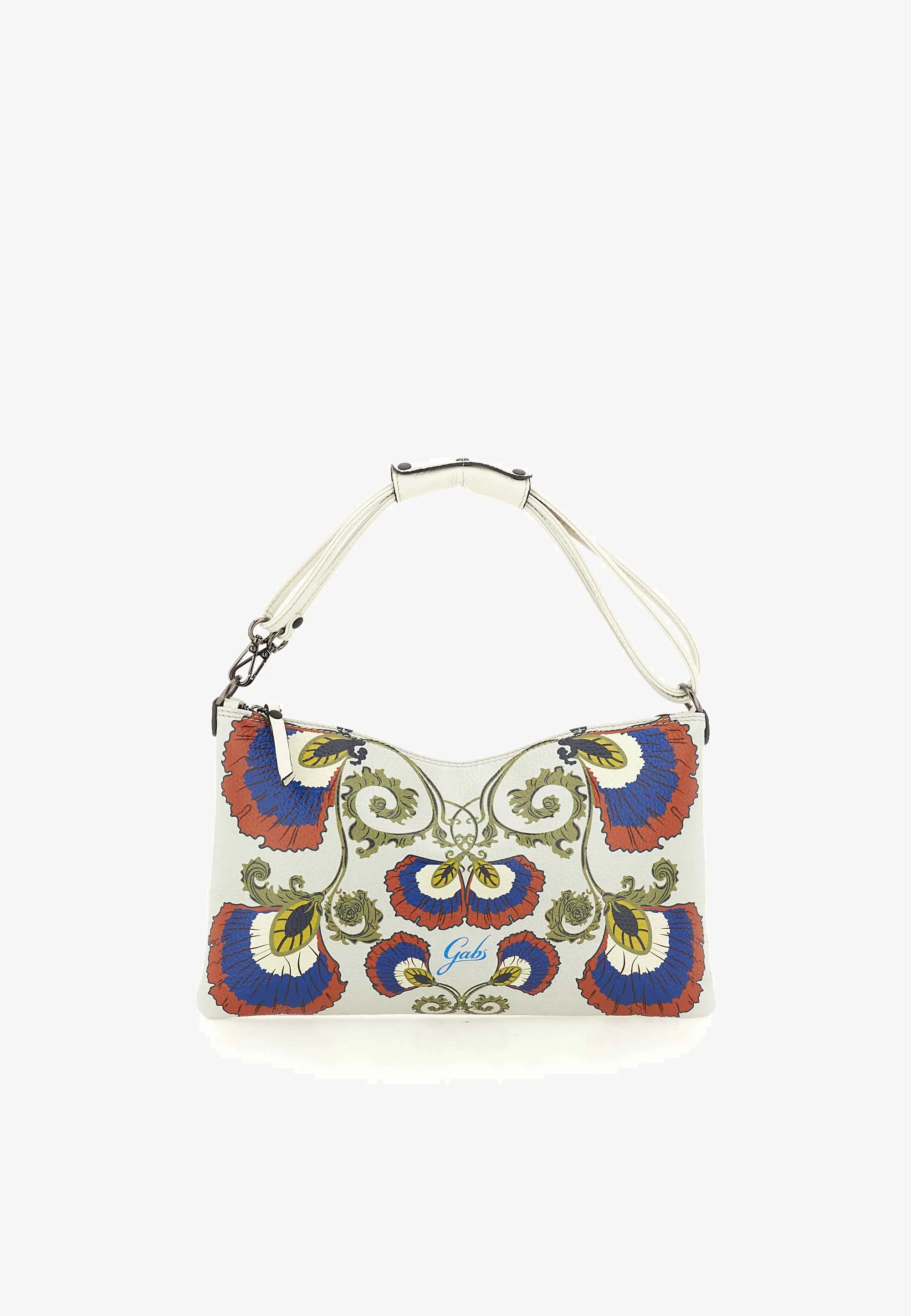 Gabs borsa a spalla in pelle "Beyonce EW TG M" Multicolor 2100T2/3017.2276 GESSO PEONIA