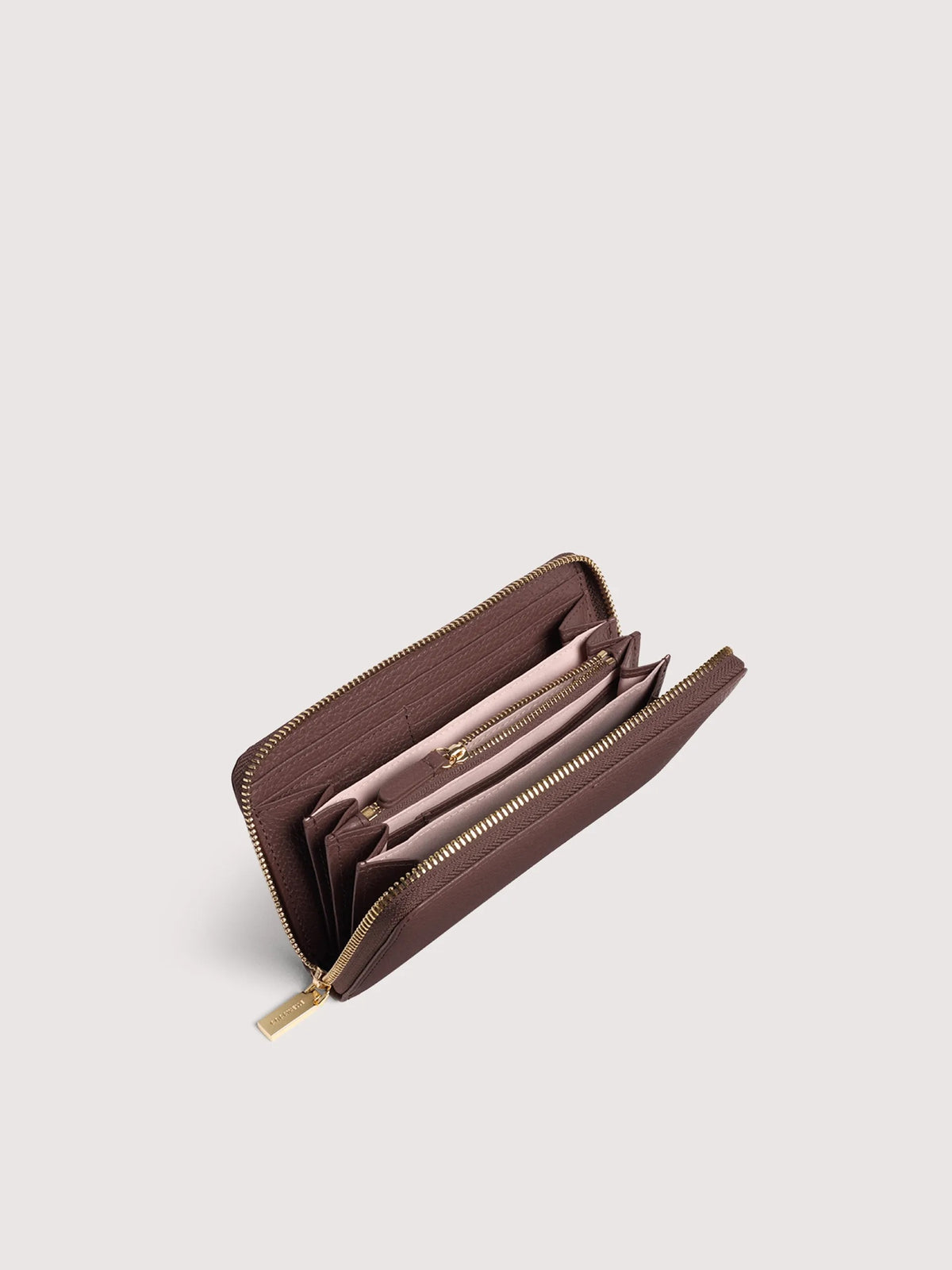 Coccinelle portafogli in pelle "Metallic Soft" Marrone E2MW5113201.R49 BERRY